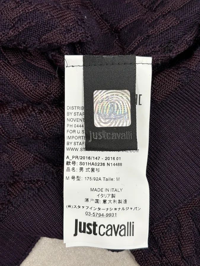 Just Cavalli SS2016 Cavalli Red Black Ombre Wool Gradient Sweater Size US M / EU 48-50 / 2 - 10 Thumbnail