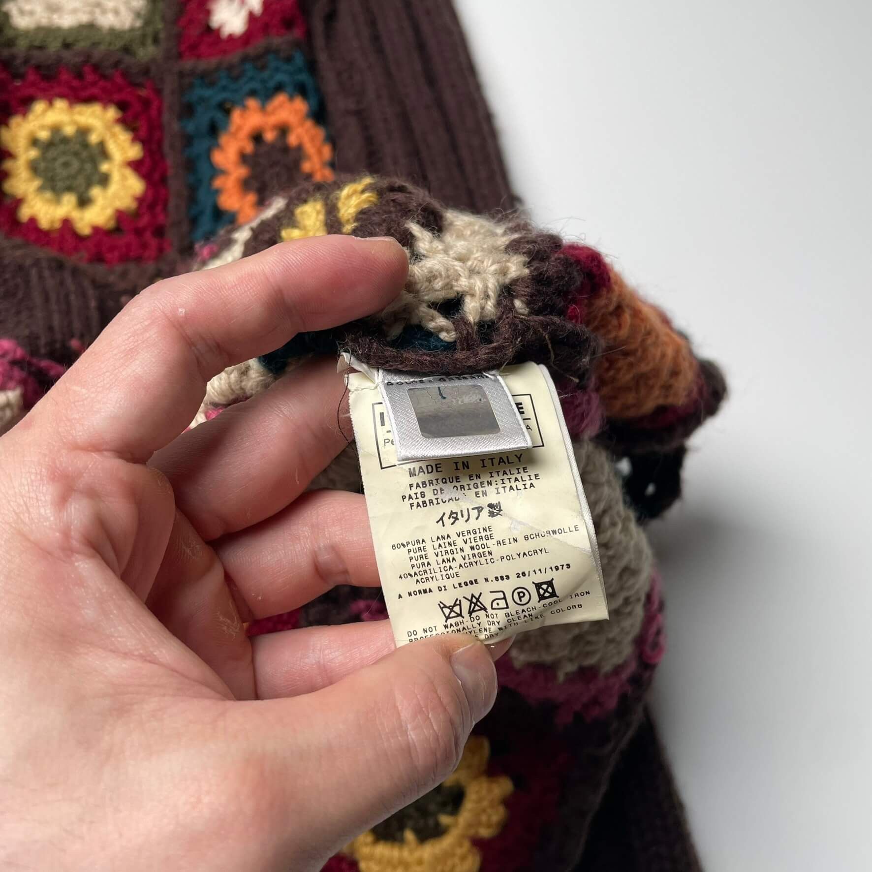 Dolce & Gabbana Dolce&gabbana wool blend crochet knit coat Size M / US 6-8 / IT 42-44 - 9 Thumbnail