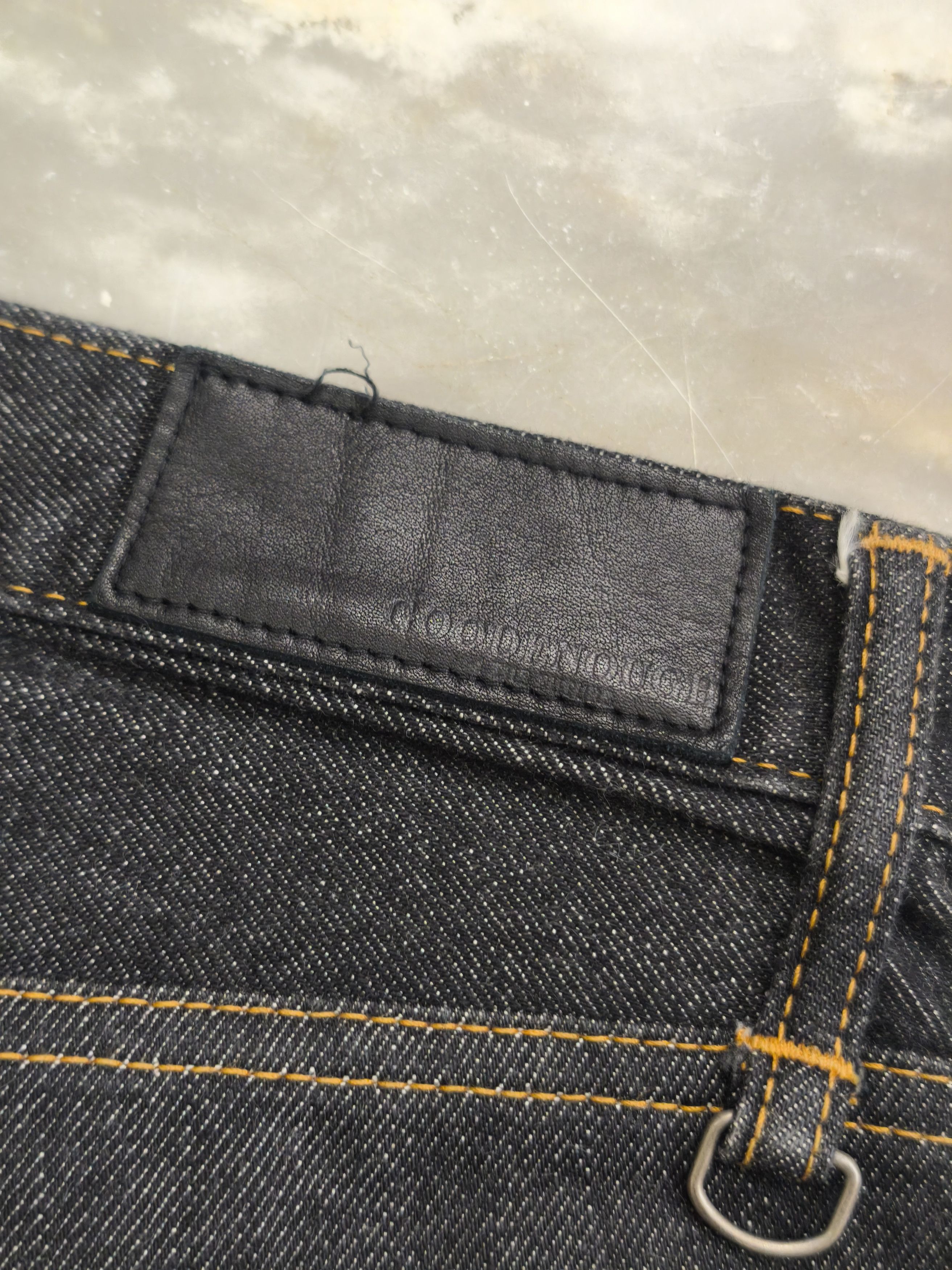 GOODENOUGH GOOD ENOUGH Selvedge Straight Pants - GE-102001 Size US 31 - 12 Thumbnail
