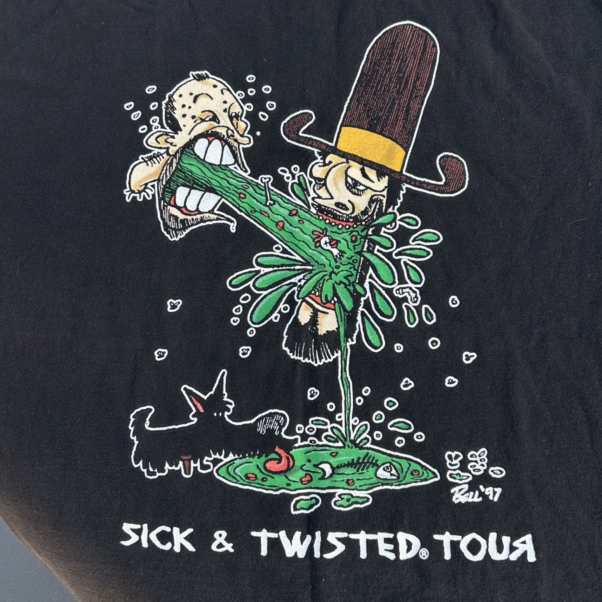 Band Tees Vintage korn 1997 sick & twisted Size US XL / EU 56 / 4 - 3 Thumbnail