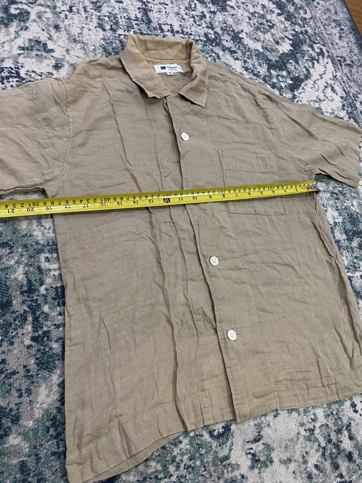 Issey Miyake Issey Miyake Men Pleated Textured Button Up Shirt Size US M / EU 48-50 / 2 - 6 Thumbnail