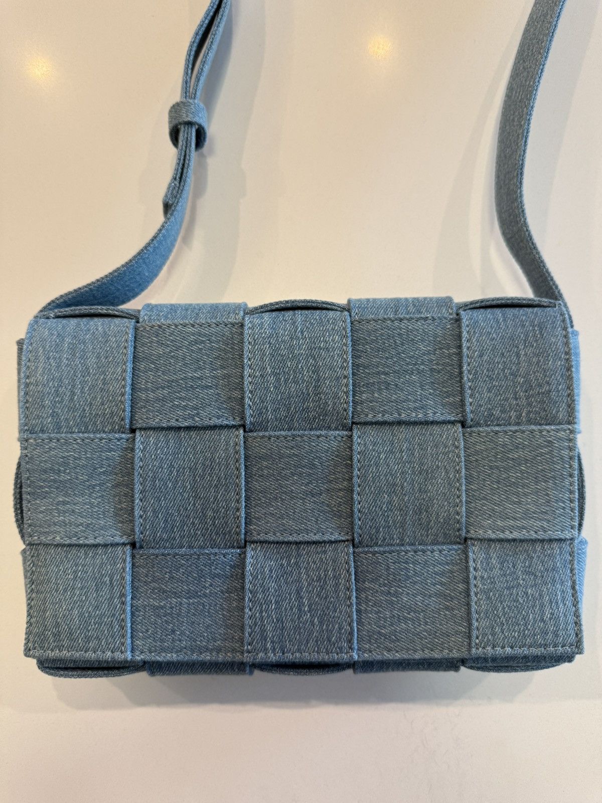 Bottega Veneta RARE Bottega Veneta Denim Cassette Bag Size ONE SIZE - 4 Thumbnail
