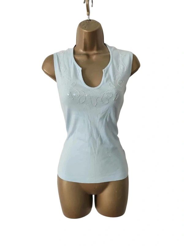 Vintage Vintage vest top Size L / US 10 / IT 46 - 1 Thumbnail
