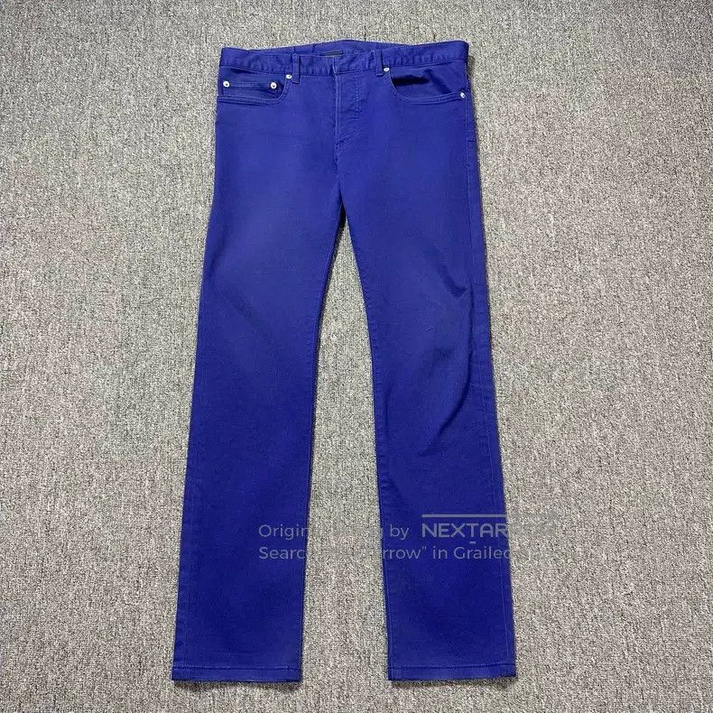 Dior Dior Royal blue jeans Size US 31 - 1 Thumbnail