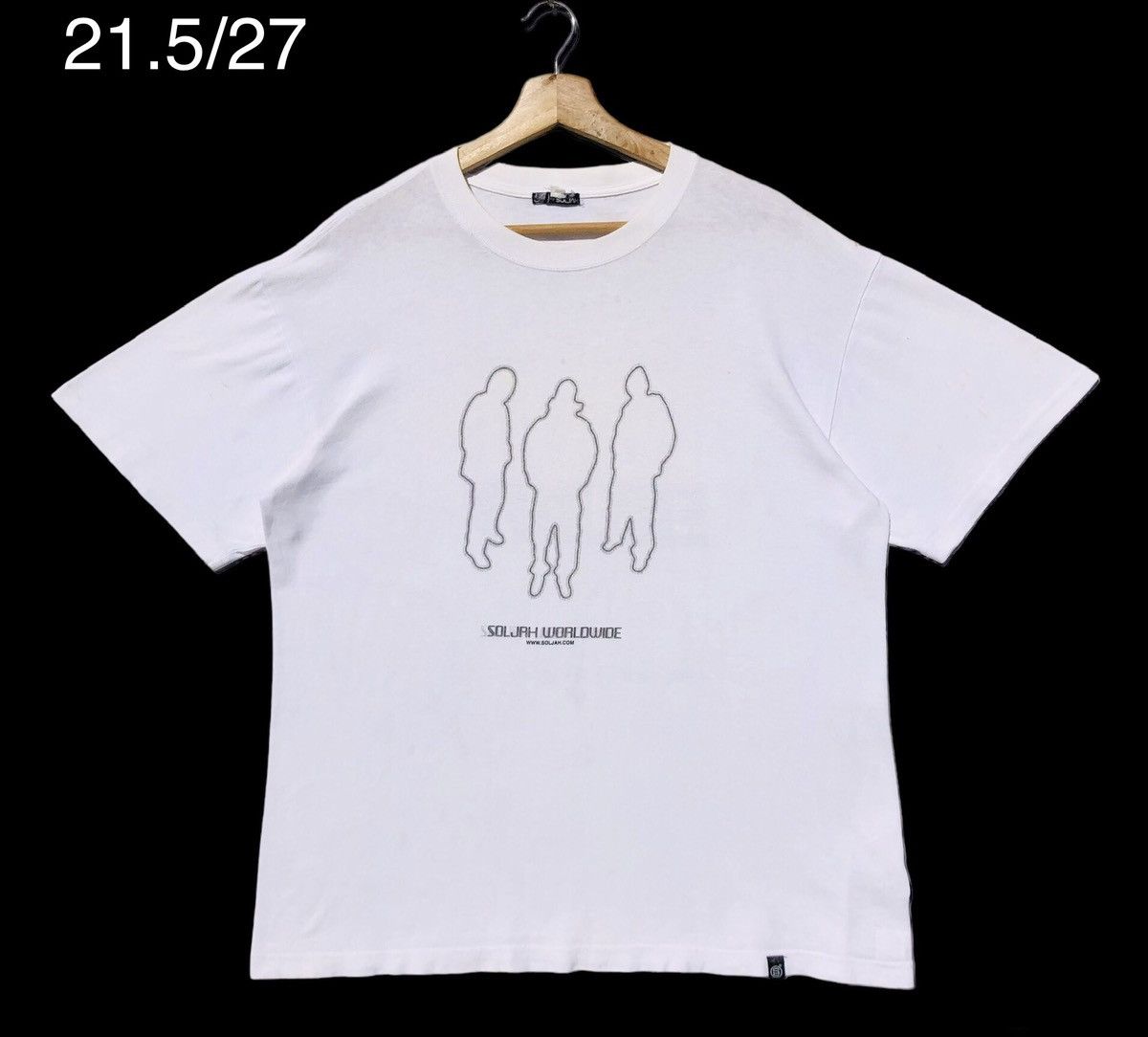 image of Vintage Soljah in White, Men's (Size Large)