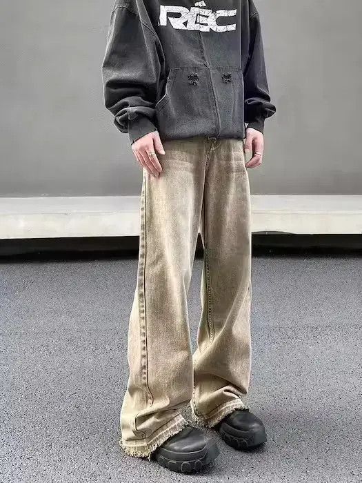 Japanese Brand Flared Baggy Opium Flared Jeans Size US 32 / EU 48 - 6 Thumbnail
