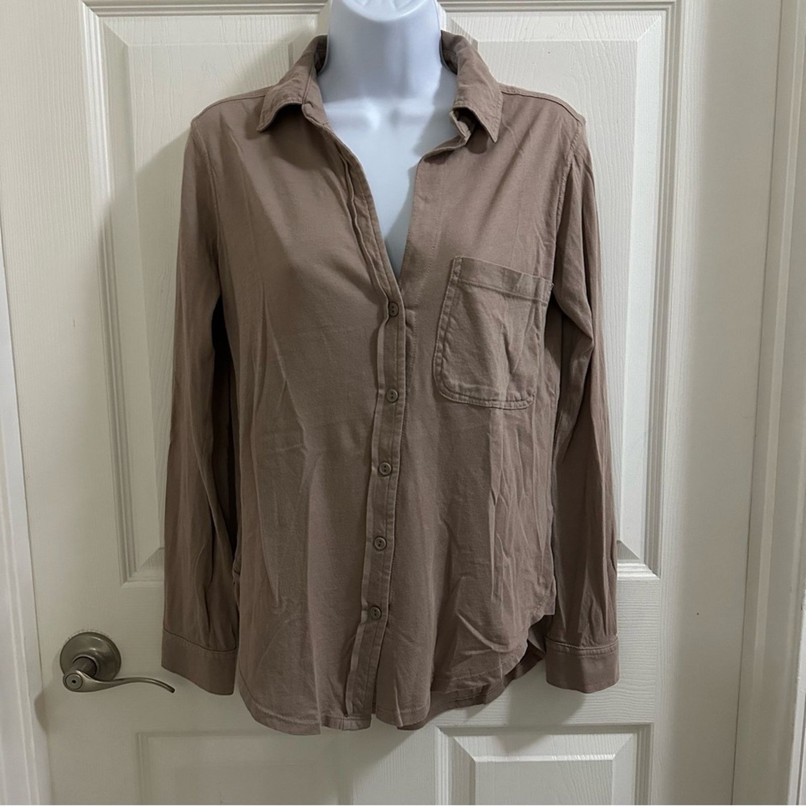 Other BOBI Los Angeles Button Down Collared Pocket T-Shirt, Small Size S / US 4 / IT 40 - 1 Thumbnail