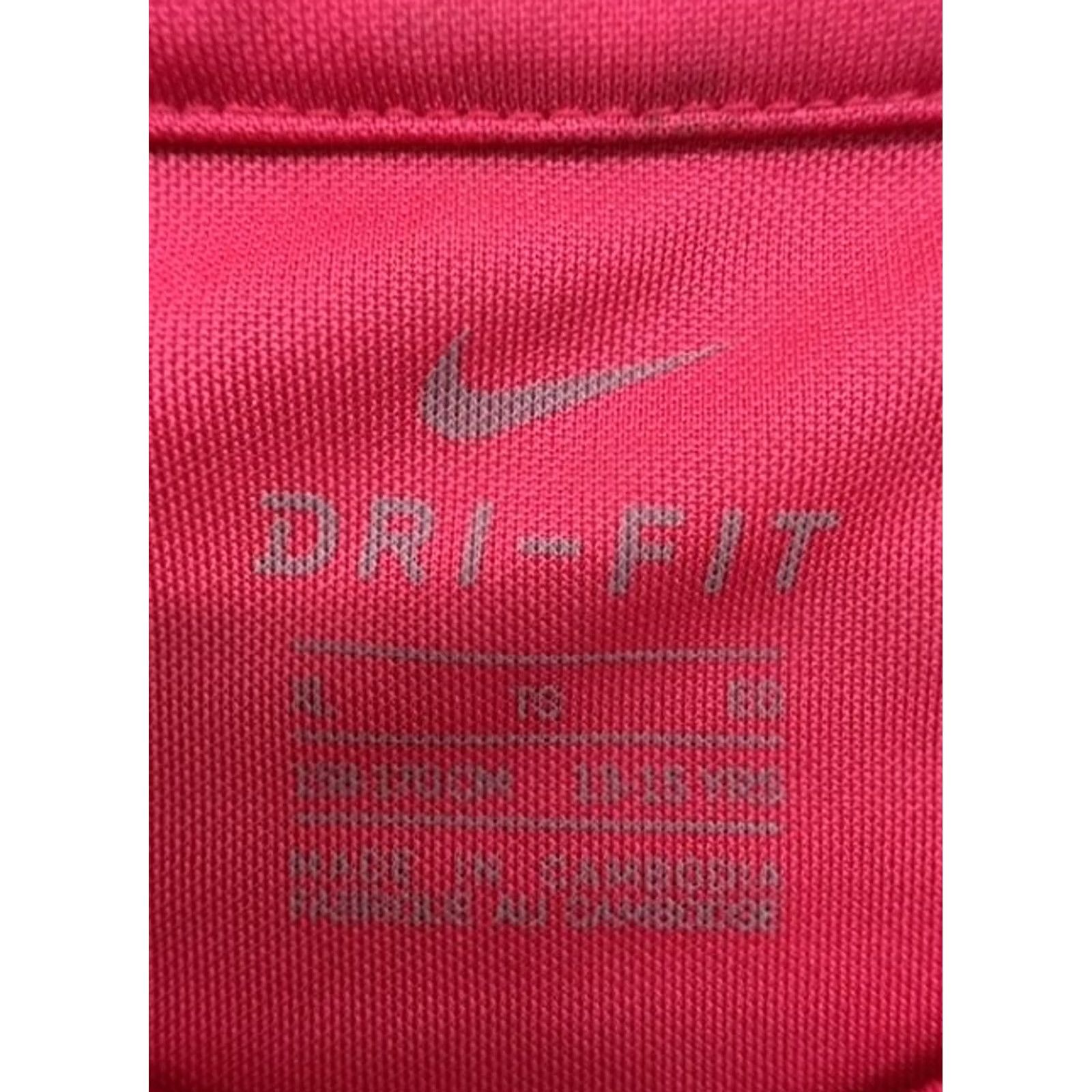 Nike Nike Vivid Pink Dri-FIT Soccer Jersey Short Sleeve Unisex Adult XL Size US XL / EU 56 / 4 - 4 Thumbnail