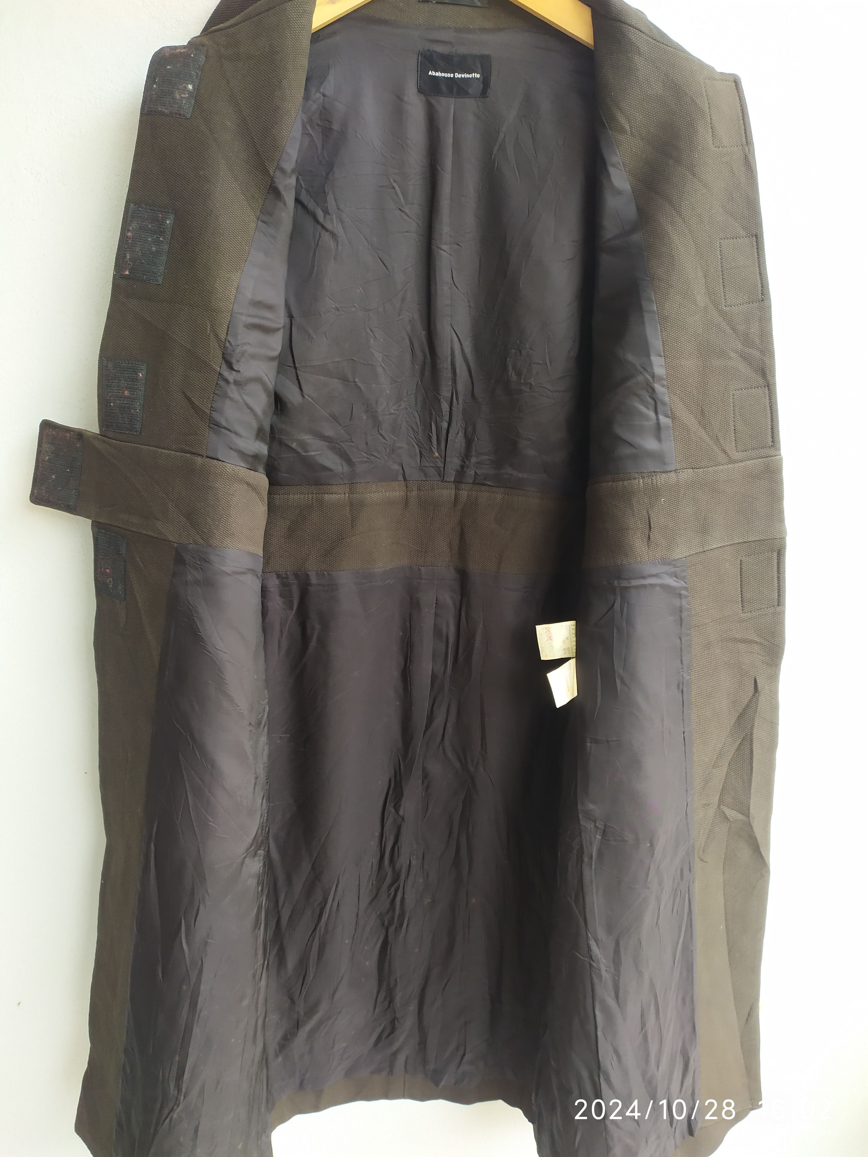 Japanese Brand Vintage Japanese Abahhause Long Coat Jacket Size US S / EU 44-46 / 1 - 8 Thumbnail
