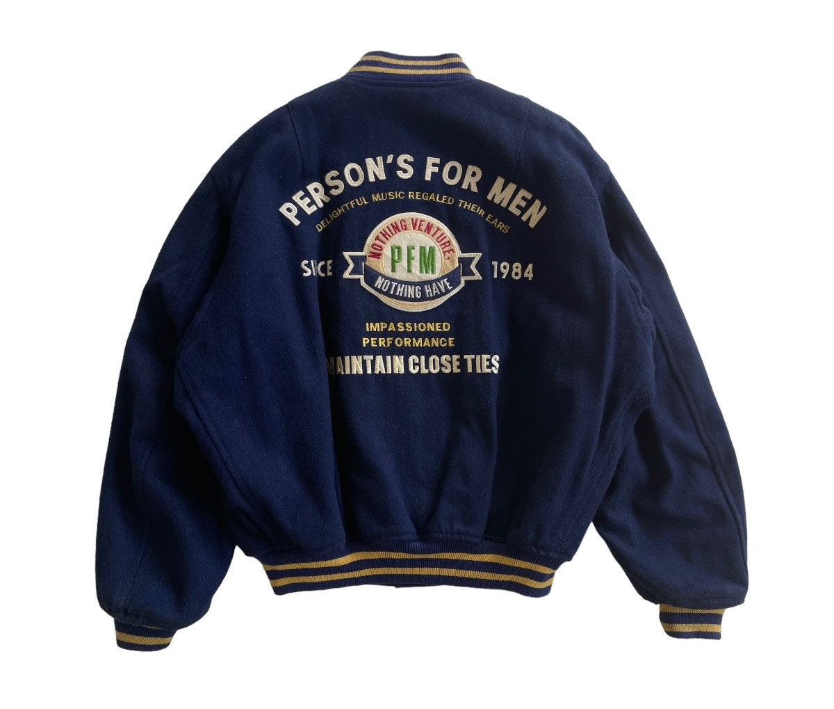 PERSON'S PERSONS WOOL VARSITY JACKET Size US L / EU 52-54 / 3 - 5 Thumbnail