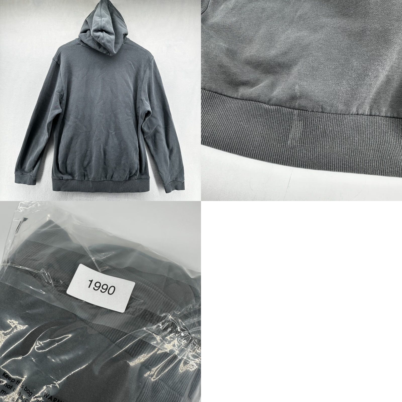 Under Armour VINTAGE Under Armour Hoodie Pullover Gray Men's Medium Long Sleeve Pockets Winter Classic Shirt Size US M / EU 48-50 / 2 - 8 Thumbnail