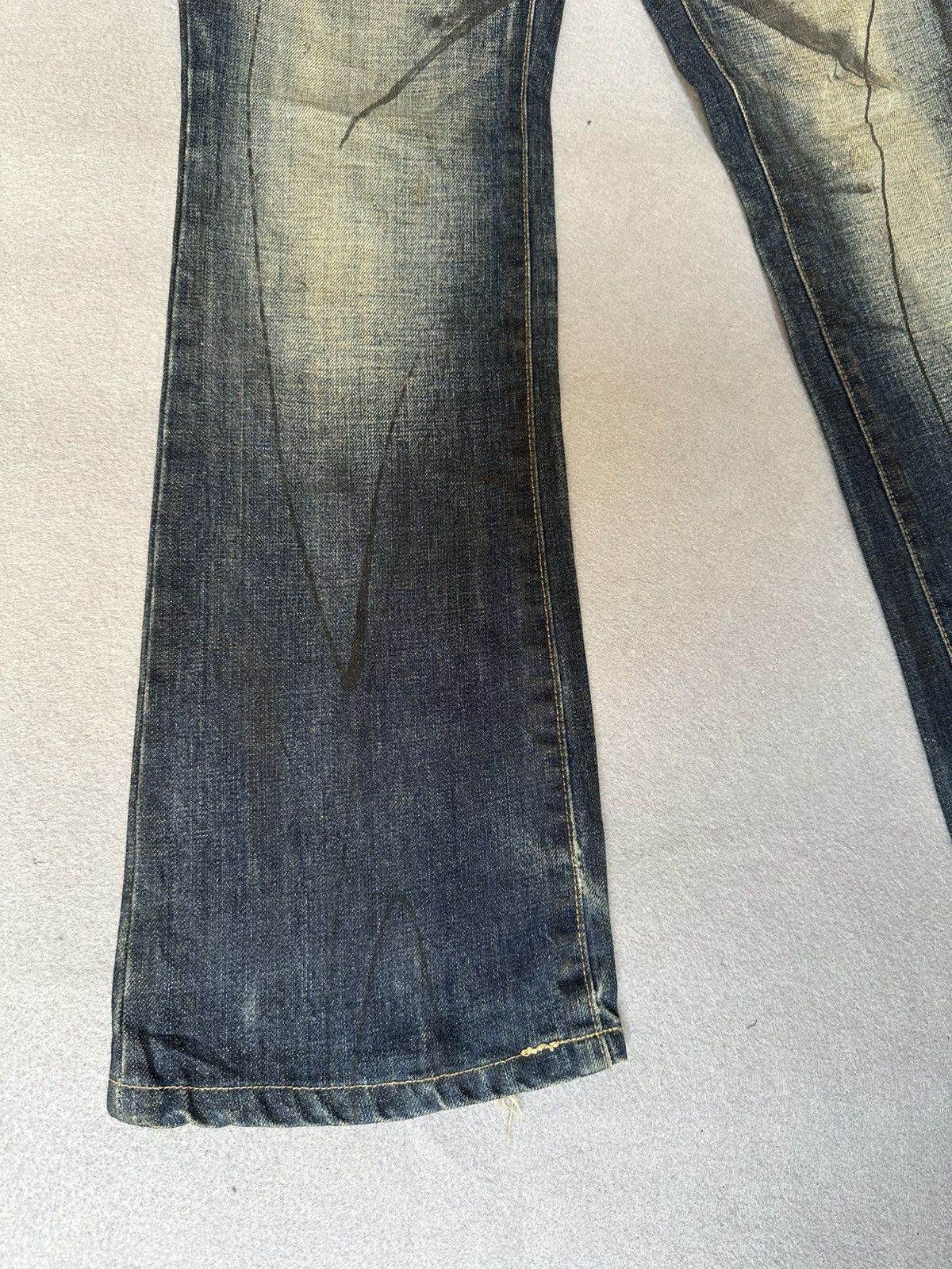 Japanese Brand FLARE Jack Rose Denim Japan Size US 30 / EU 46 - 5 Thumbnail