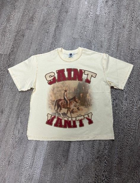 Saint Vanity Saint Vanity Stable Cream Tee 2.0 Size US S / EU 44-46 / 1 - 1 Preview