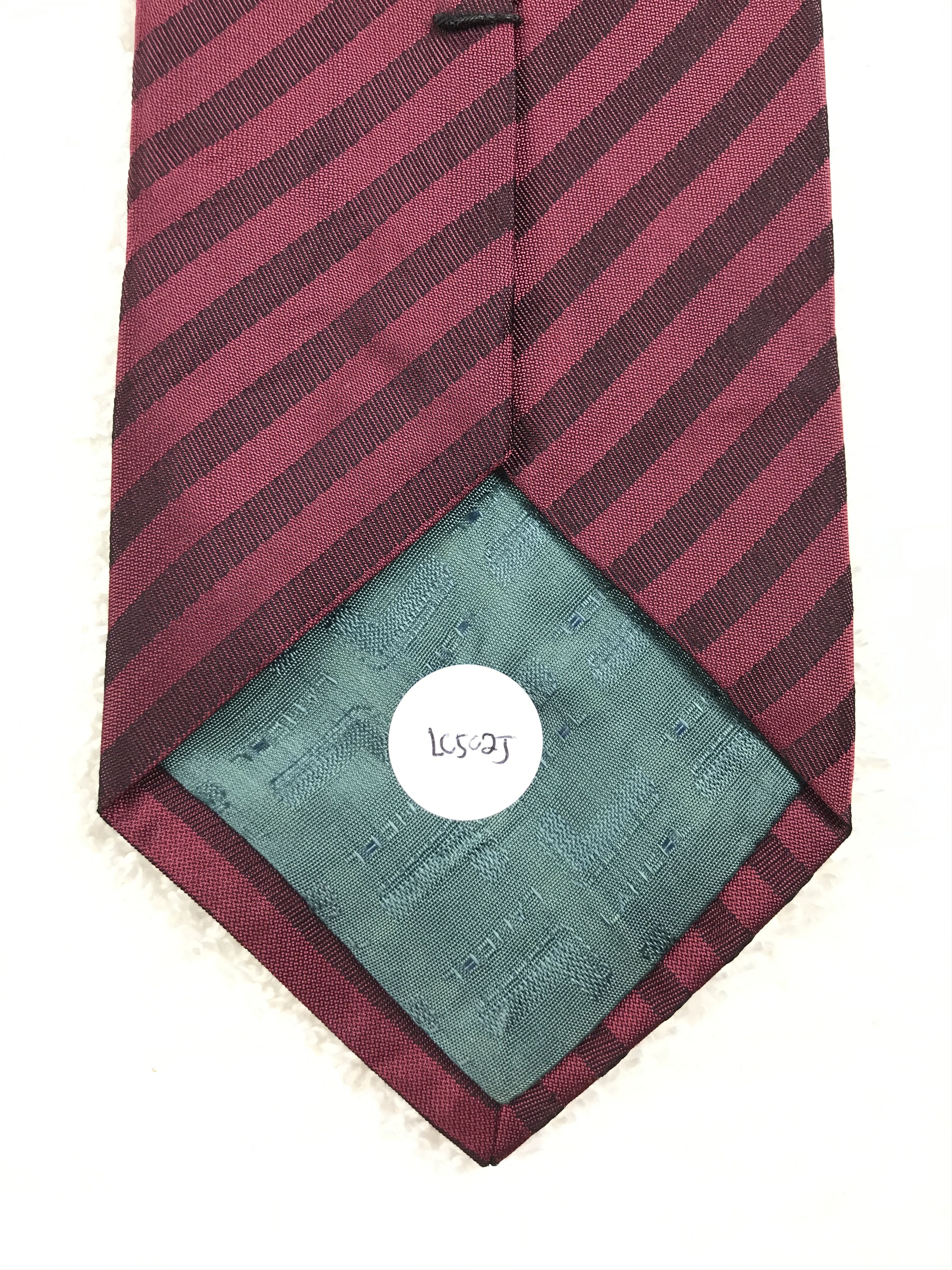 Japanese Brand × Lancel × Vintage Vintage Lancel Silk Necktie Size ONE SIZE - 9 Thumbnail