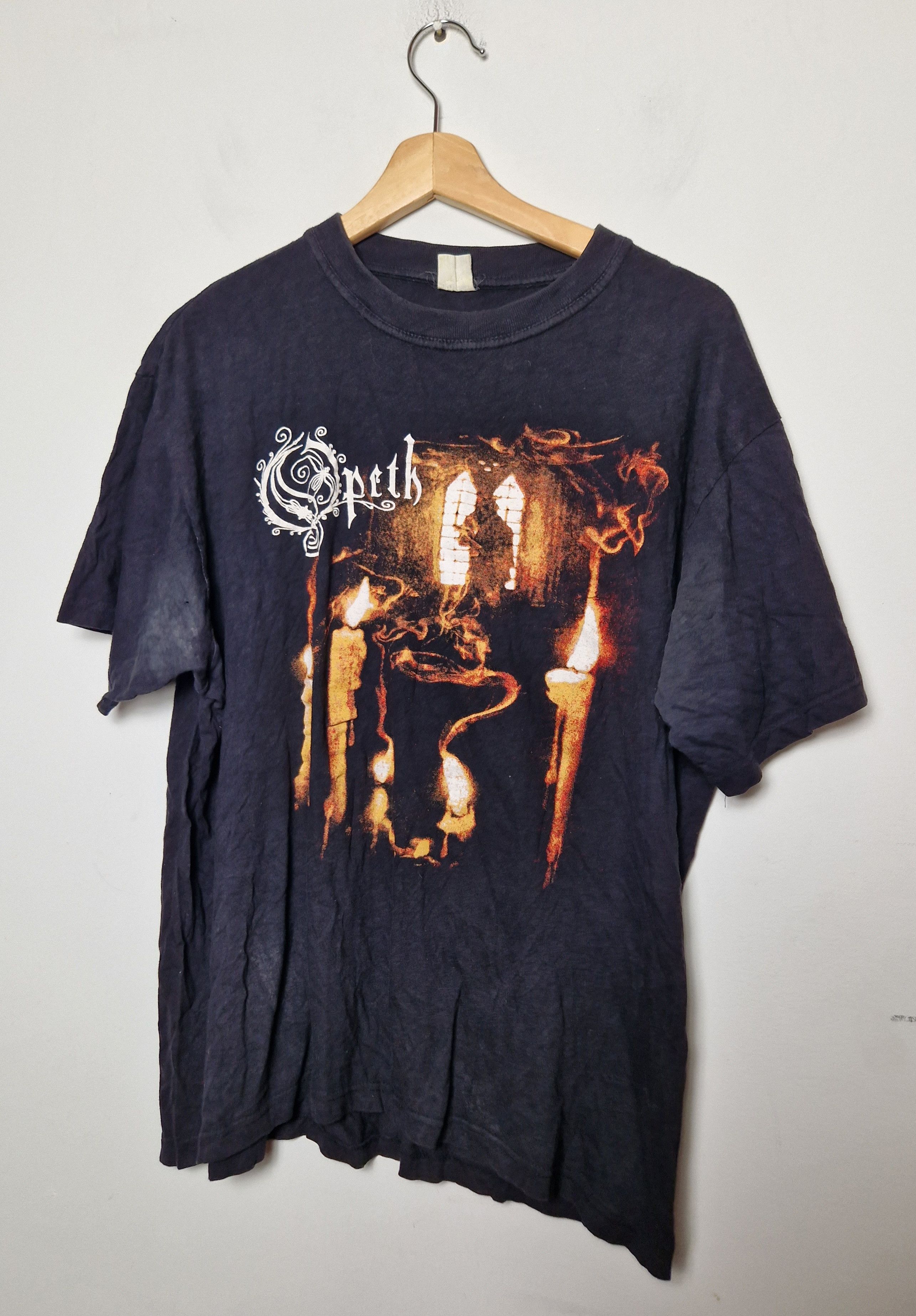 Band Tees Vintage Opeth Ghost Reveries Double Side d Band Tshirt 2005 Size US L / EU 52-54 / 3 - 1 Thumbnail