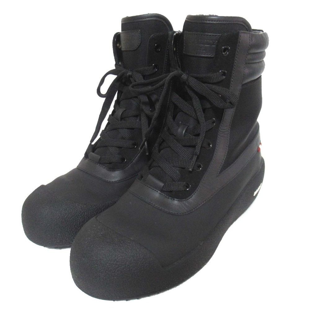 Bally Bally Bally CROKER-T/30 Calf Leather Nylon Short Boots Leather Shoes CROKER-T/30 DUTY FREE for USA Size ONE SIZE - 1 Thumbnail