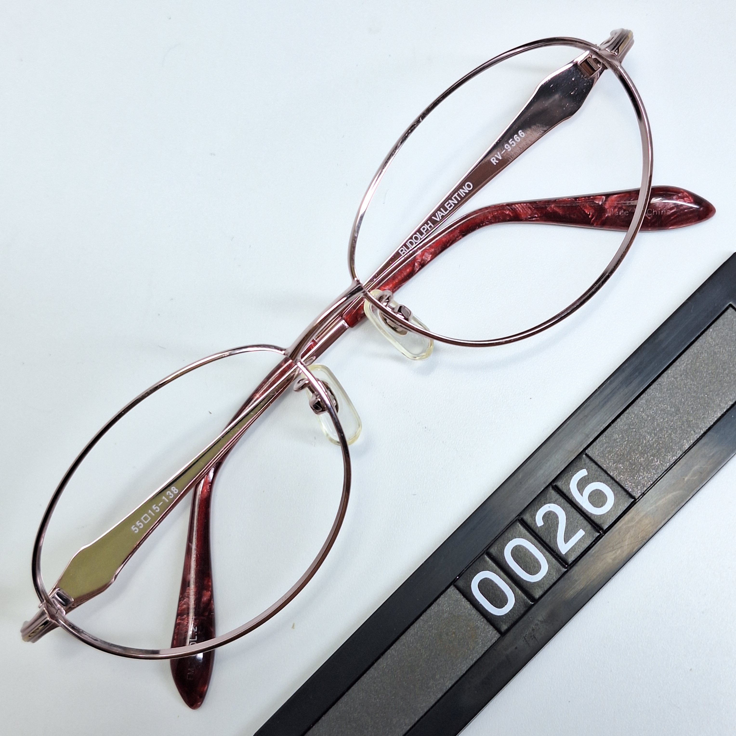 Other NOS 90s Rudolph Valentino RV-9566 Vintage Eyeglass Frame Size ONE SIZE - 1 Thumbnail