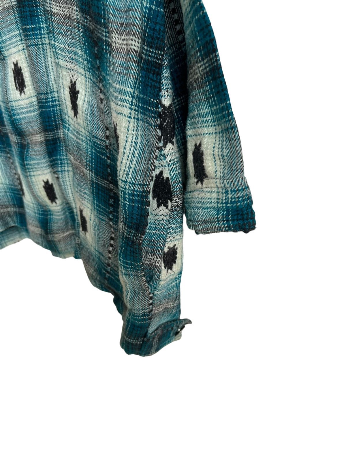 JNCO Y2K G Kids HipHop Navajo Print Madras Tartan Boxy OS Jacket Size US XL / EU 56 / 4 - 5 Thumbnail