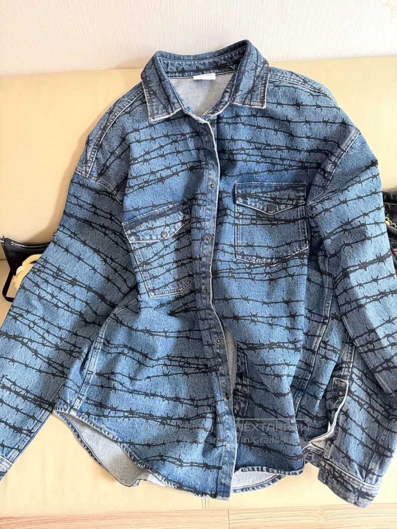 Vetements Vetements Denim shirt-style jacket Size US M / EU 48-50 / 2 - 2 Thumbnail