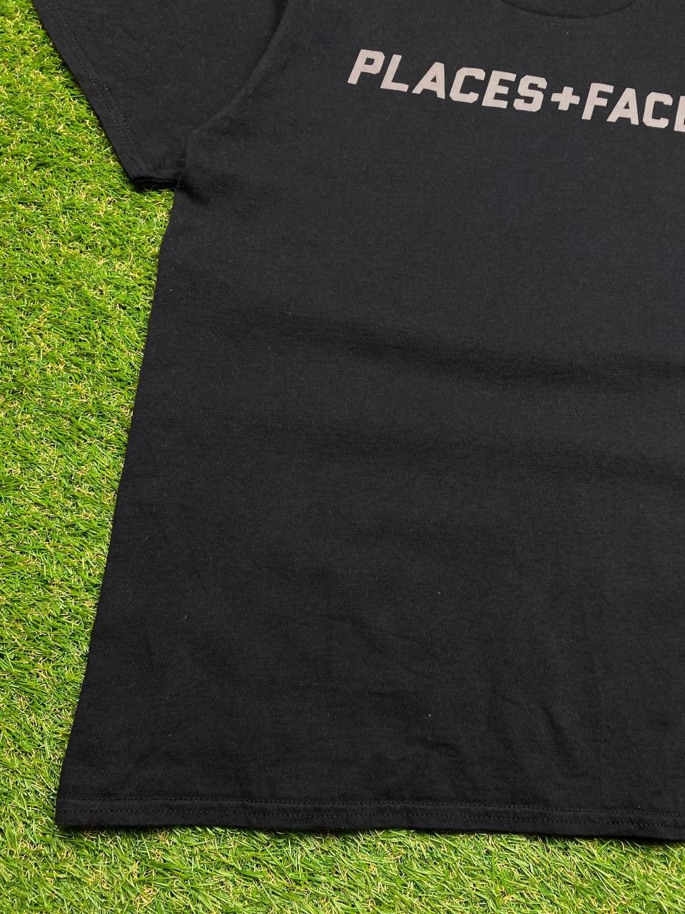 Places + Faces Places + Faces Streetwear Reflective Spell Out Logo Tee Size US L / EU 52-54 / 3 - 5 Thumbnail