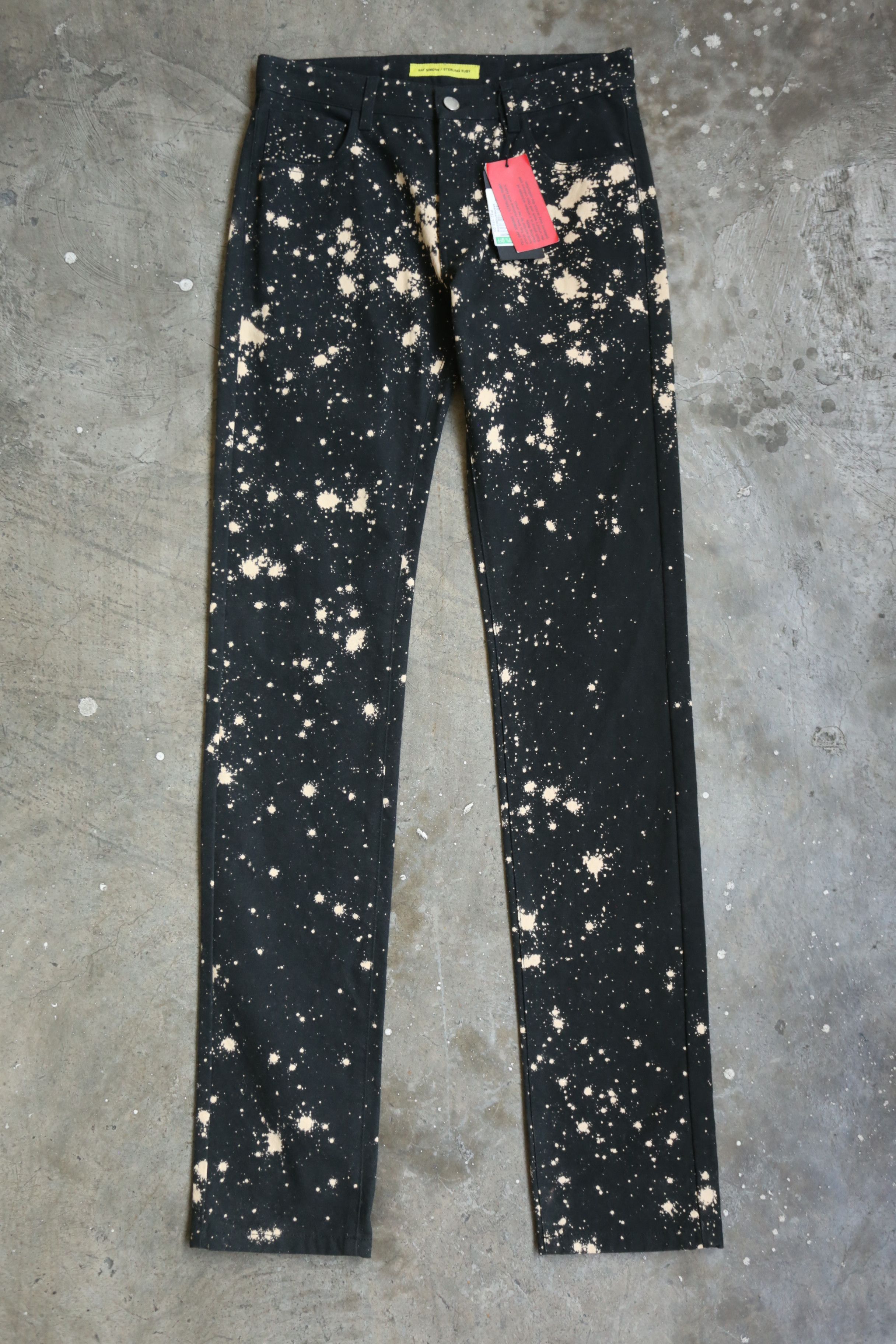 Raf Simons Raf Simons - Sterling Ruby - F/W 14 - Bleached Denim Jean Size US 30 / EU 46 - 2 Thumbnail