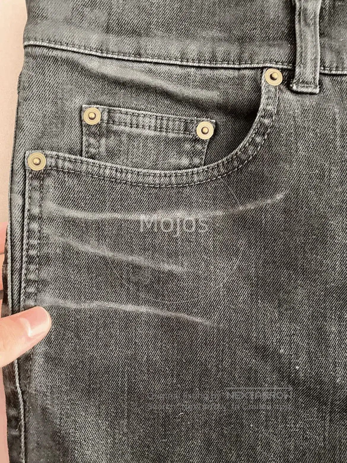 Saint Laurent Paris Saint Laurent Paris 20AW Heavy Washed Denim. Size US 32 / EU 48 - 2 Thumbnail
