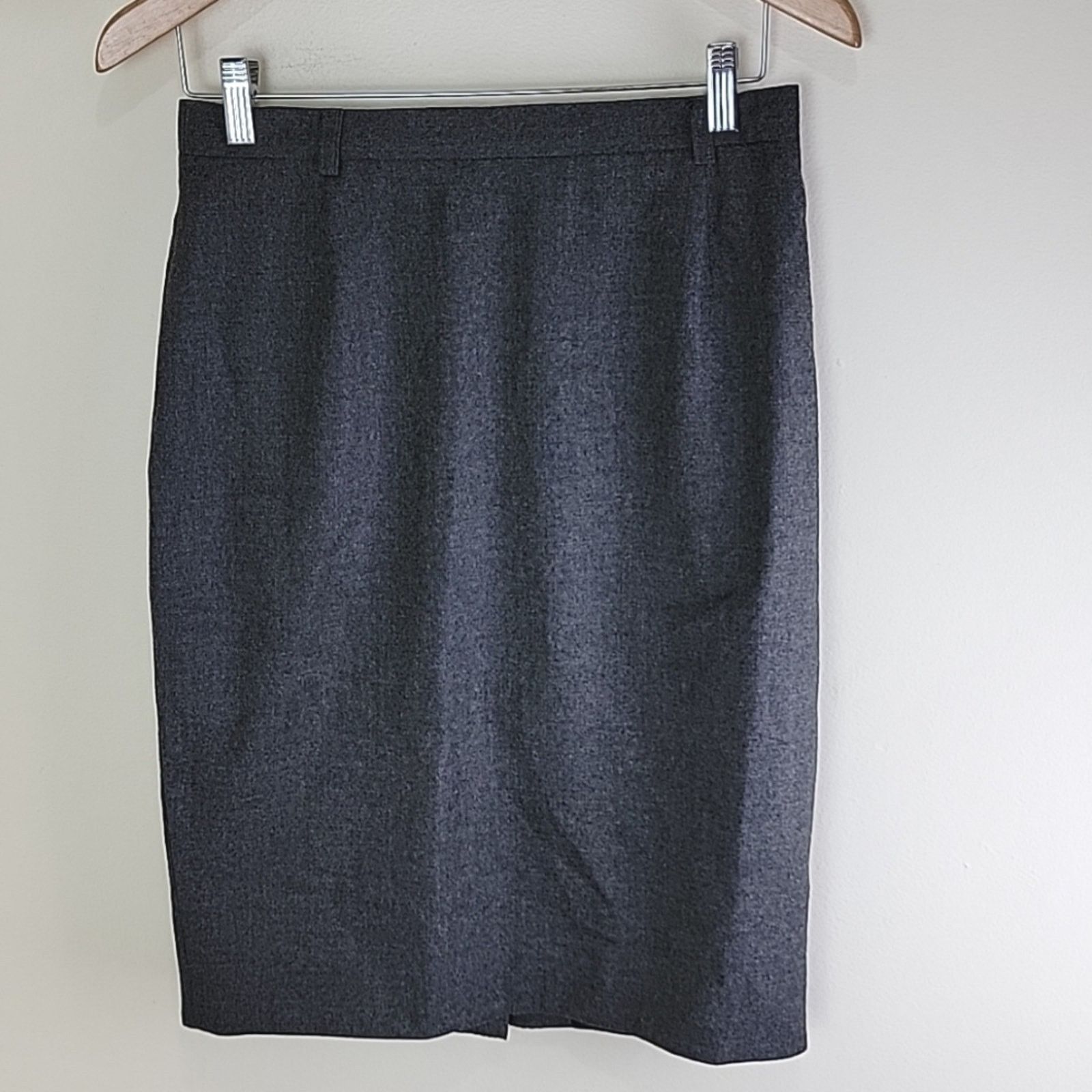 Escada Escada 100% Pure Wool Pencil Skirt size 38 Size 28" / US 6 / IT 42 - 1 Thumbnail