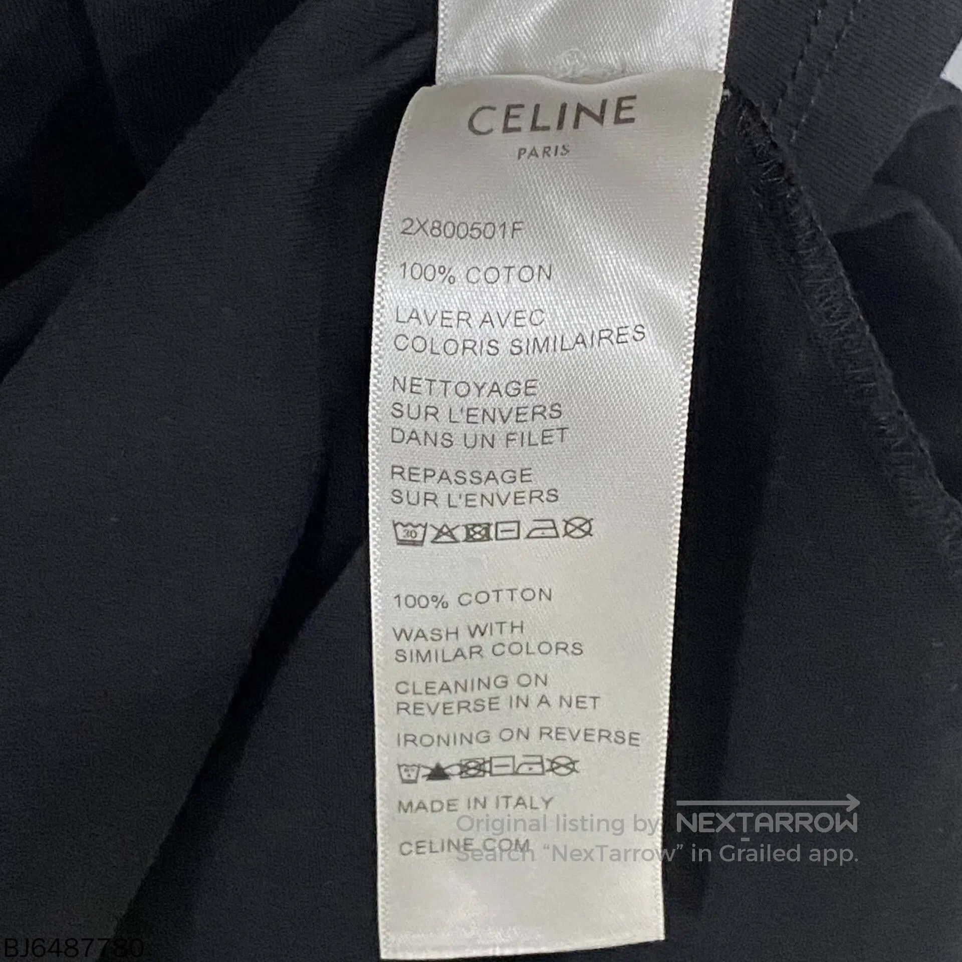 Celine celine logo short sleeve t-shirt. Size US M / EU 48-50 / 2 - 5 Thumbnail