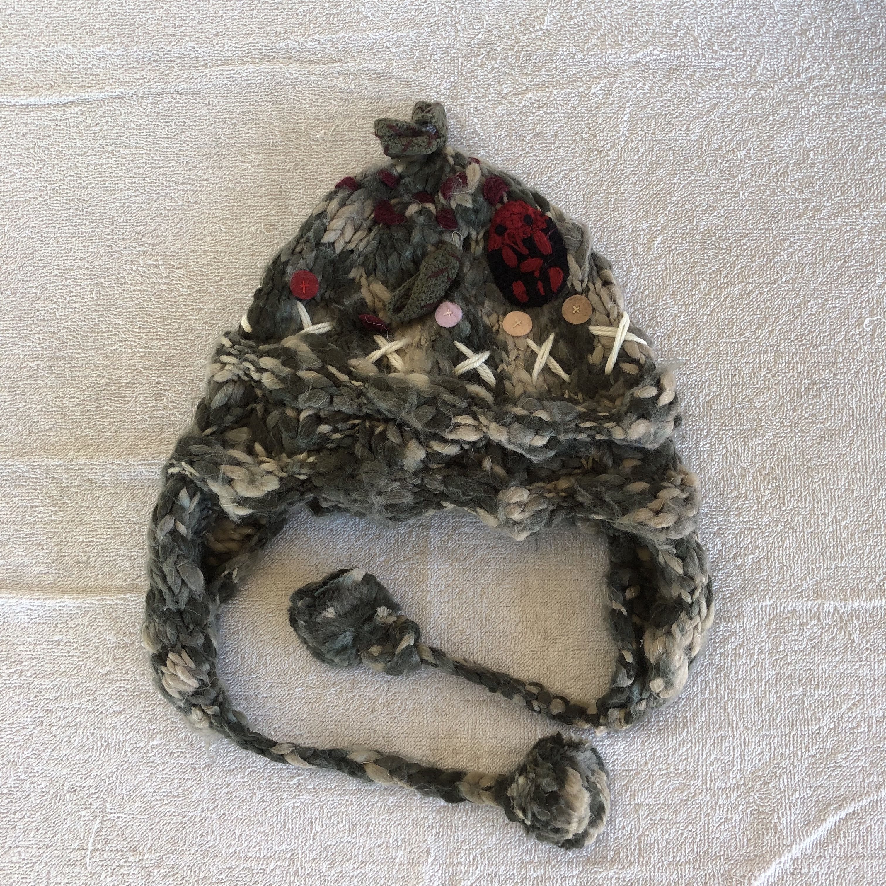 Japanese Brand Vintage Japanese Seditionaries Slouchy Knitted Beanie Hats Size ONE SIZE - 1 Thumbnail