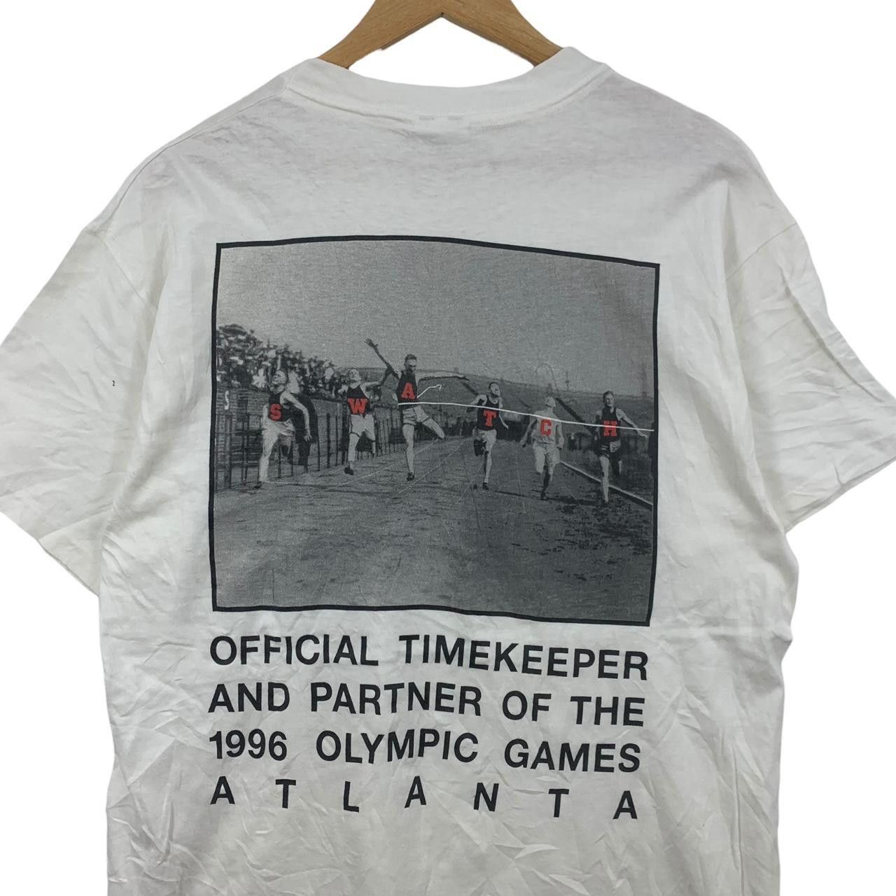 Swatch Vintage 1996 SWATCH ATLANTA OLYMPIC Timekeeper Ads Size US L / EU 52-54 / 3 - 5 Thumbnail
