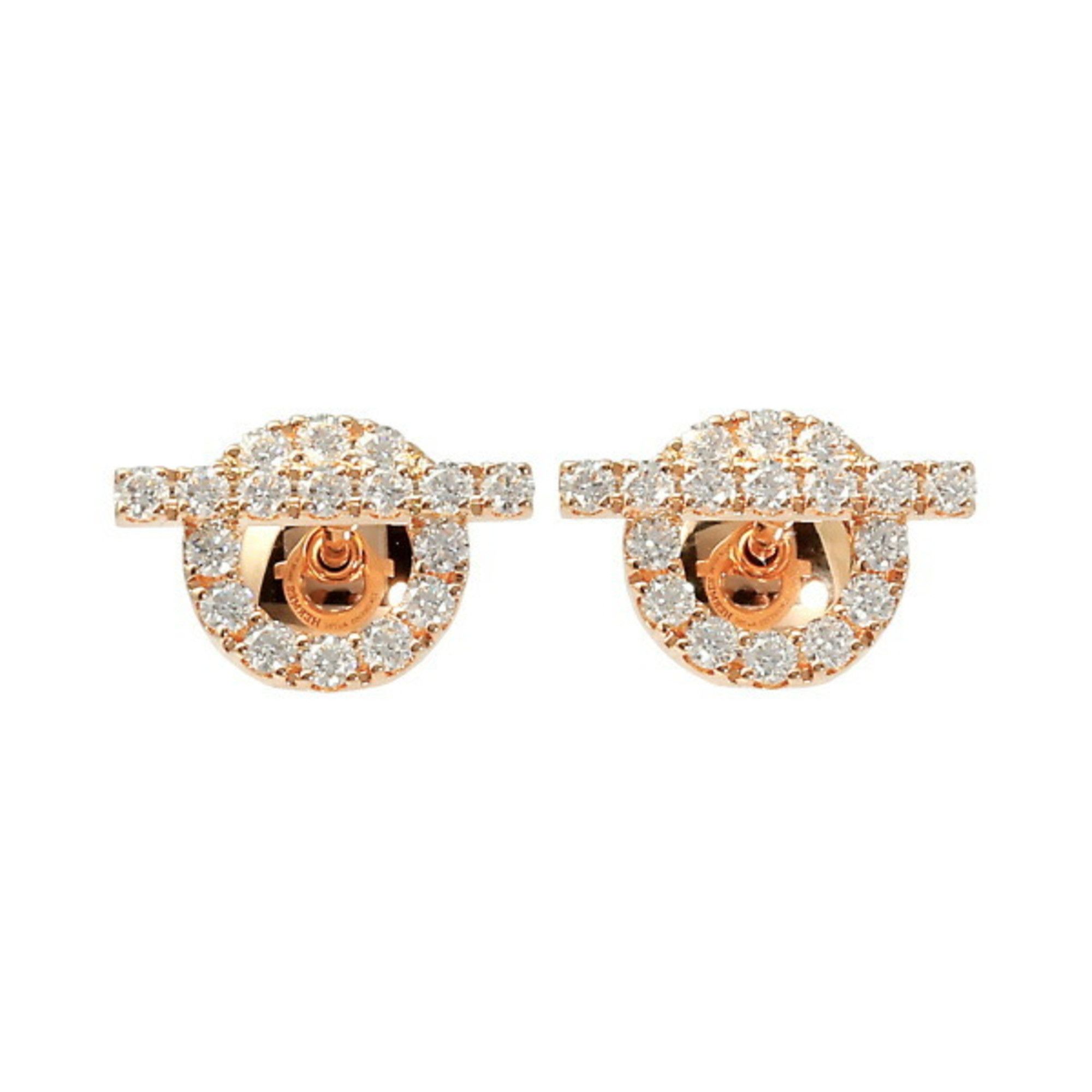 image of Hermes Finesse Earring in Gold, Women's
