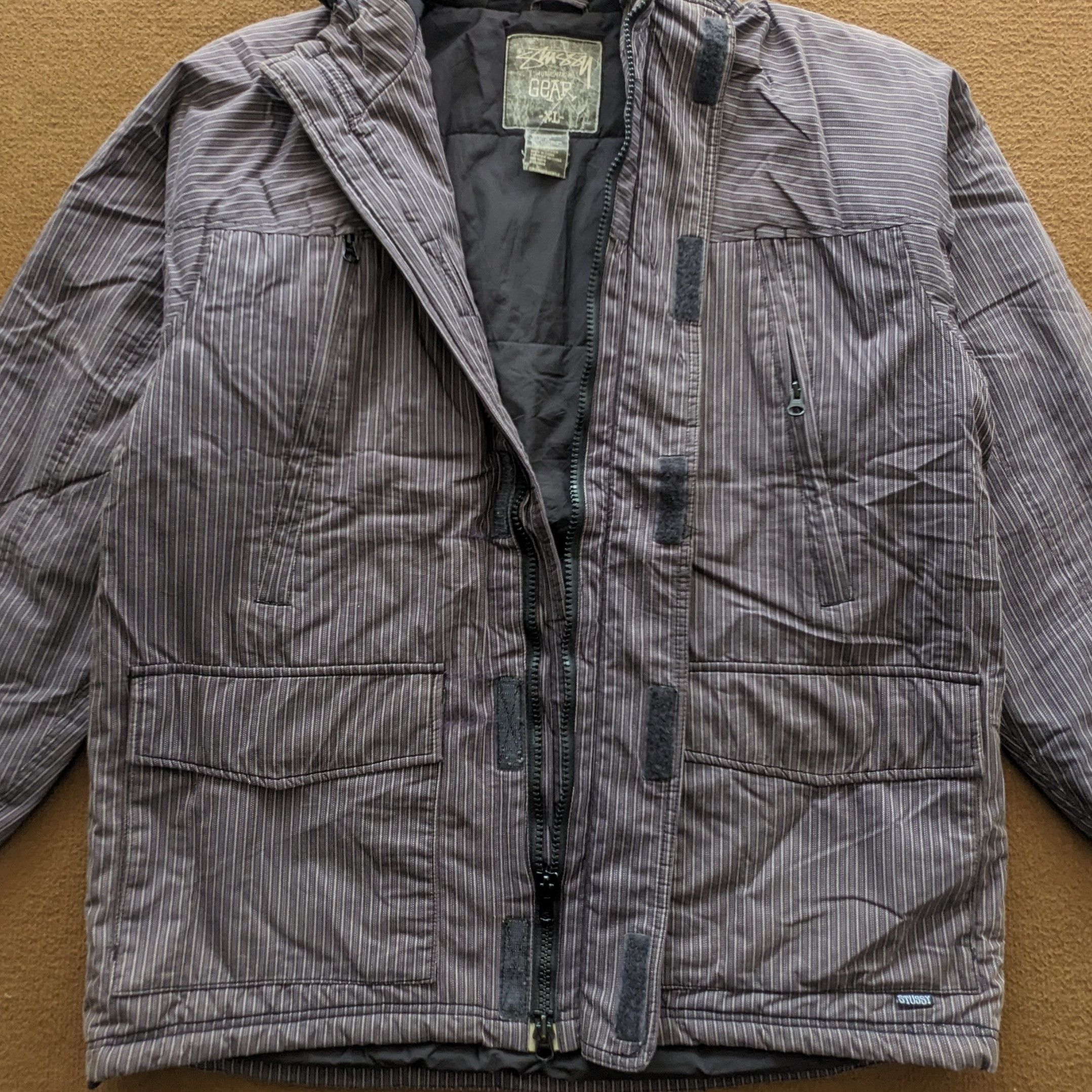 Vintage Vintage Stussy Streetwear Style Brand Custom Jacket Size US XL / EU 56 / 4 - 3 Thumbnail