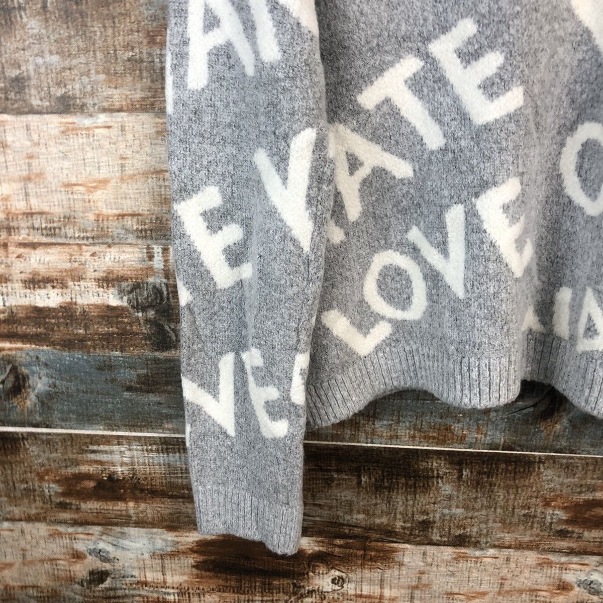 Homespun Knitwear × Japanese Brand DL Vampire Weekend Gray Sweaters #C749 Size US M / EU 48-50 / 2 - 15 Thumbnail