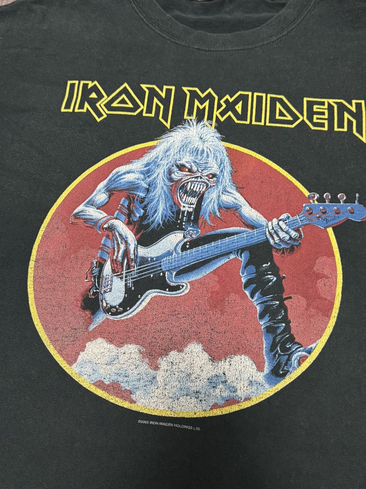 Band Tees 2003 Vintage Iron Maiden T Shirt Death Metal Band Size US L / EU 52-54 / 3 - 7 Thumbnail