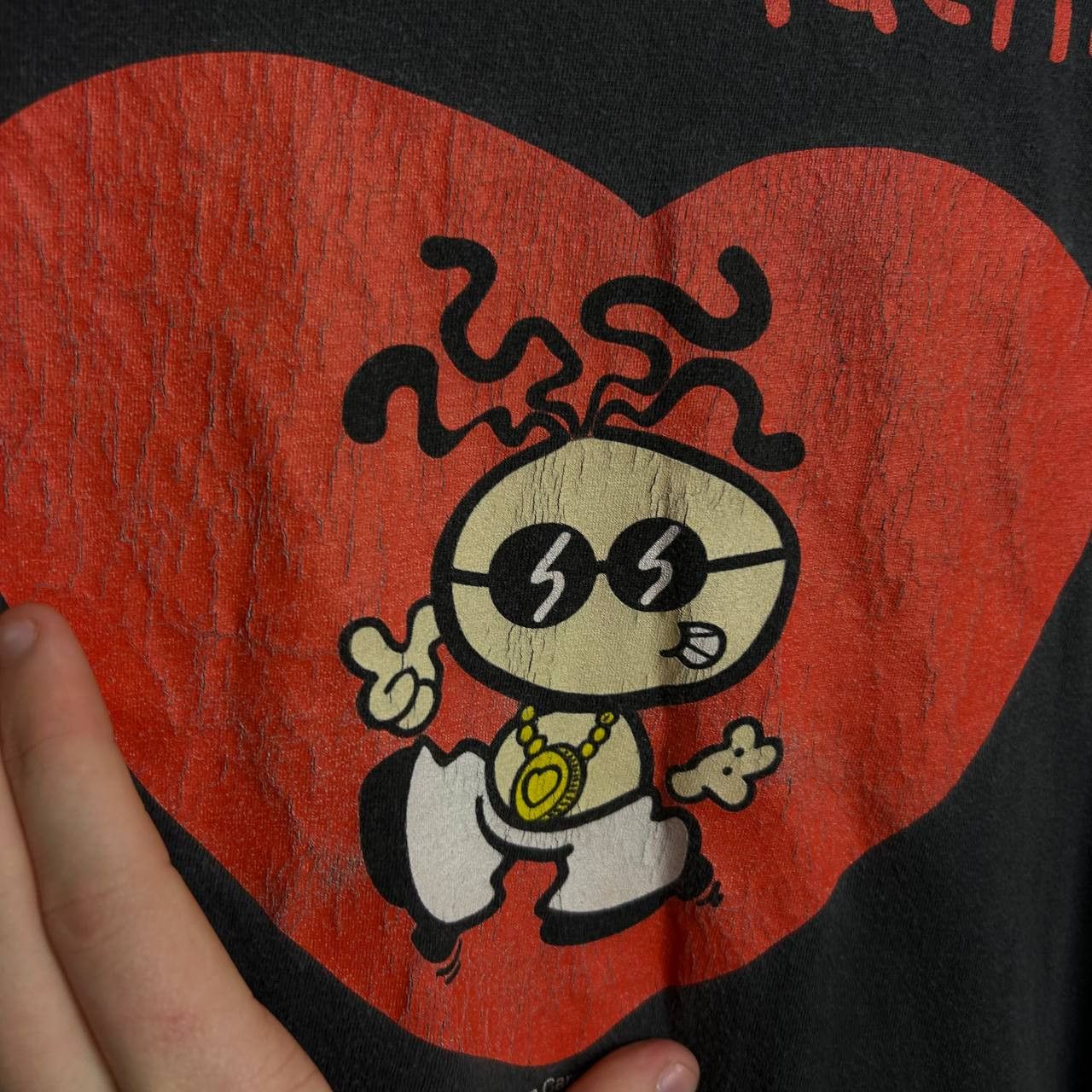 Cartoon Network Vintage Lurve Machine Carlton cartoon 1997 big logo tee Size US L / EU 52-54 / 3 - 3 Thumbnail
