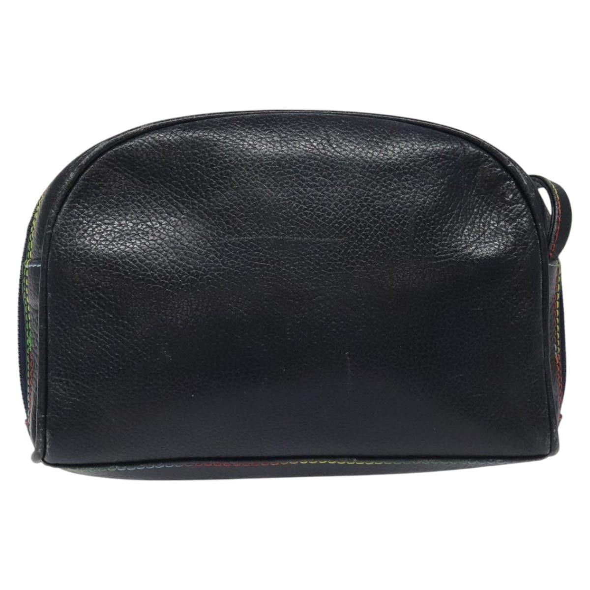 Fendi FENDI Shoulder Bag Leather Navy Size ONE SIZE - 3 Thumbnail