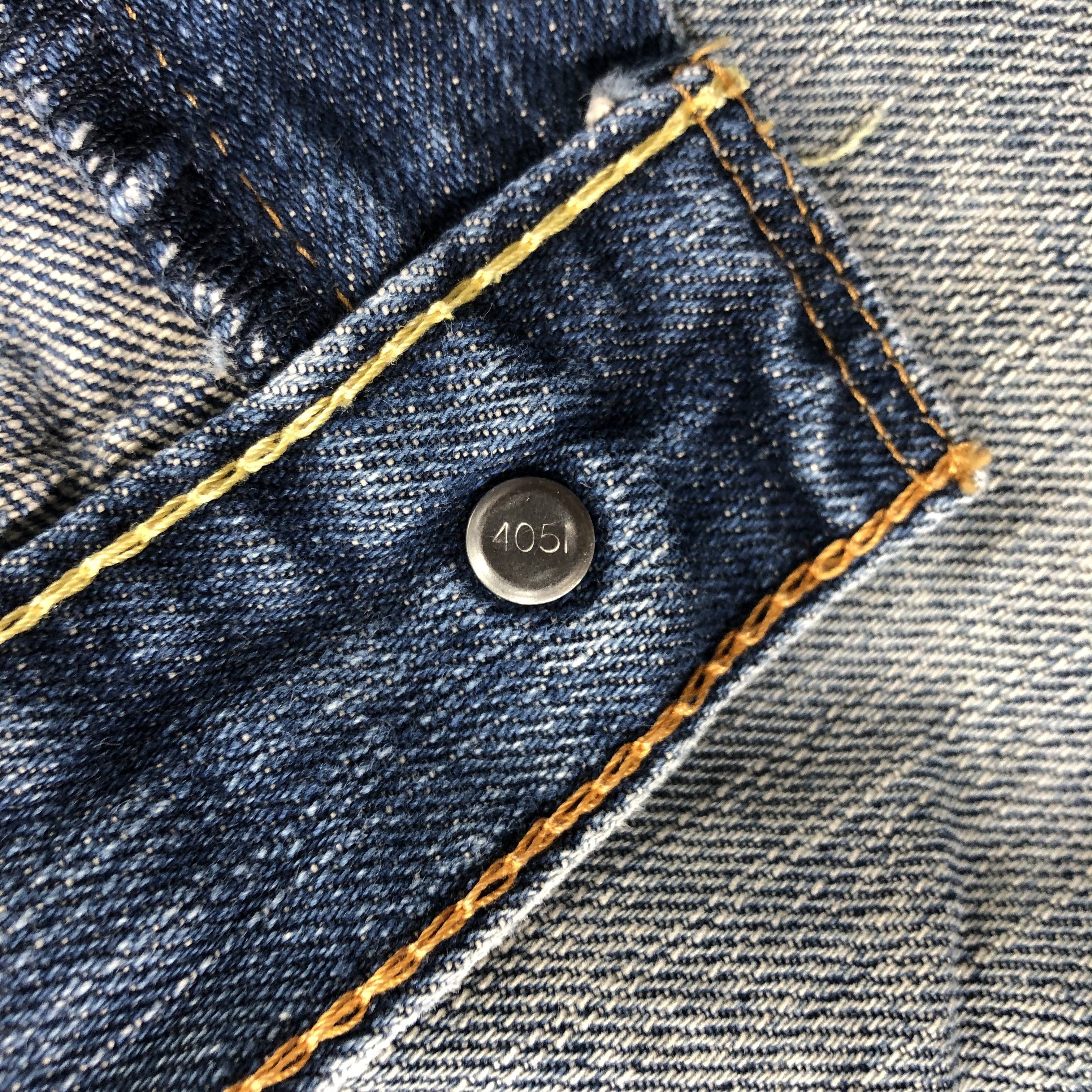 Levi's Vintage Blue Wash Levis 505 Jeans-J2581 Size US 38 / EU 54 - 12 Thumbnail