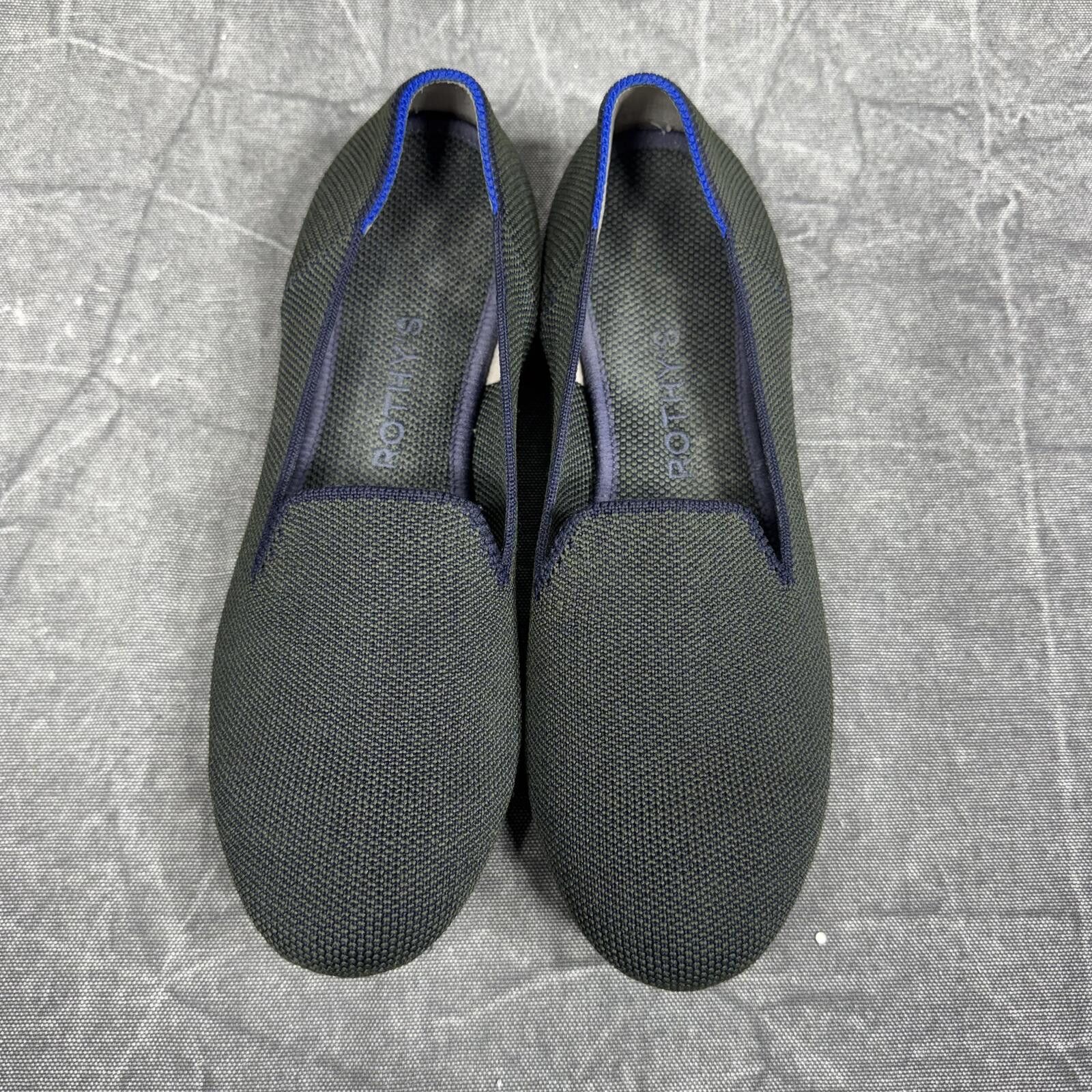 Rothy's Rothys Flats Women's 6.5 Olive Loafers Slip On Ballet Size US 7.5 / IT 37.5 - 2 Thumbnail