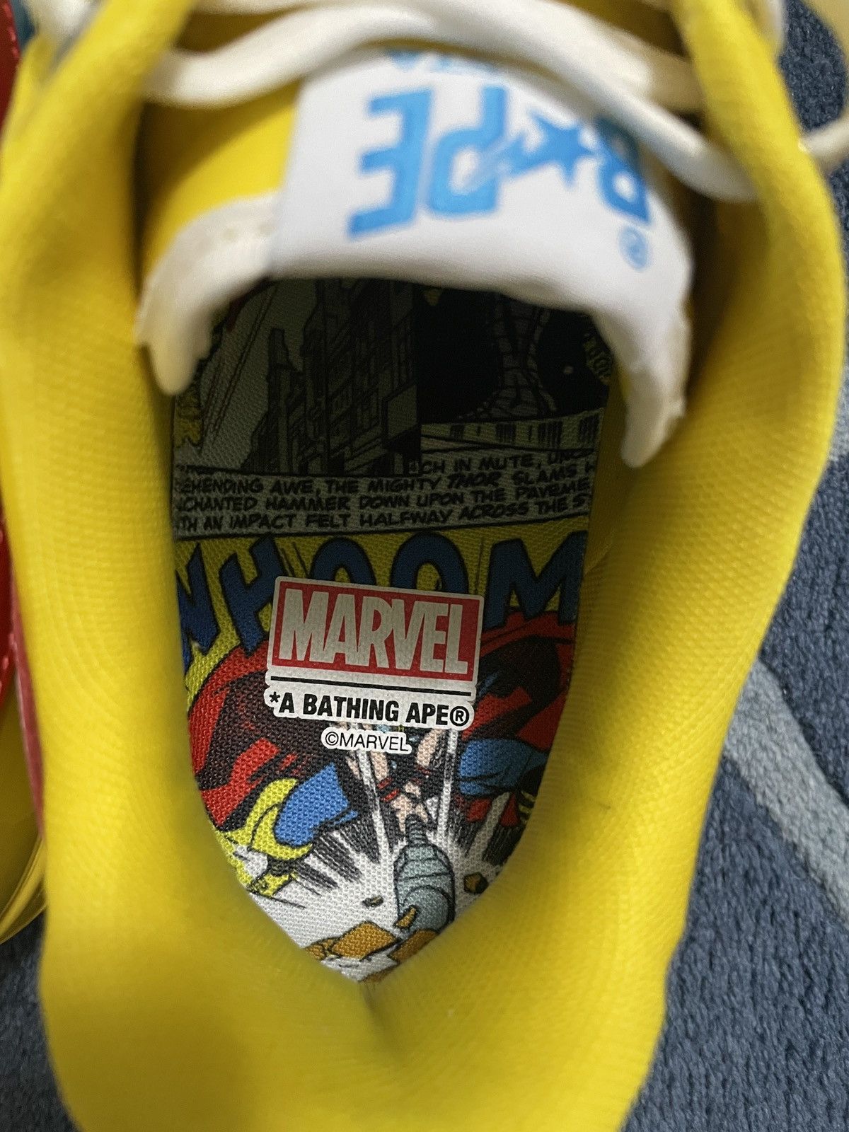 Bape × Marvel Comics A Bathing Ape Bape Sta Marvel Comics Thor (2022) Size US 9.5 / EU 42-43 - 8 Thumbnail