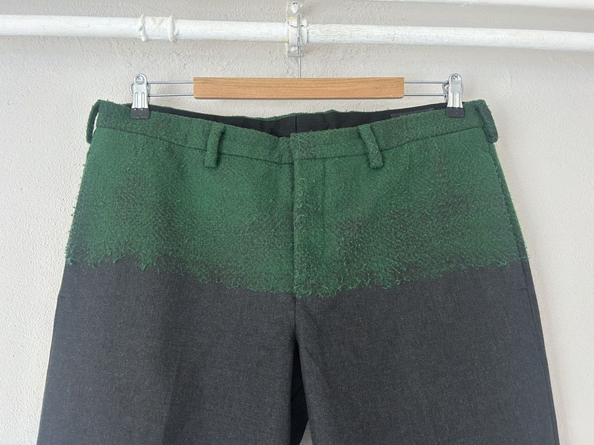 Prada Two-Tone Wool Stirrup Trousers Size US 36 / EU 52 - 3 Thumbnail