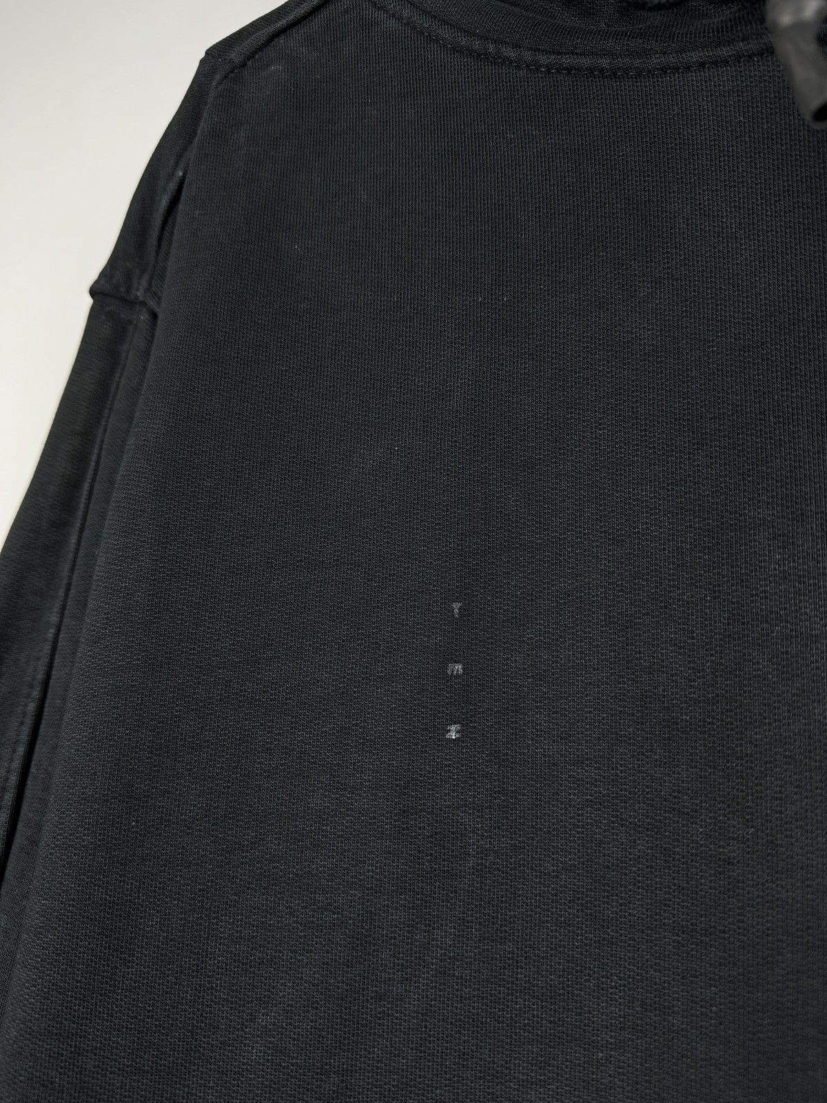 Tom Wood Tom Wood Baggy Oversize Black Heavy Cotton Hoodie Size US M / EU 48-50 / 2 - 5 Thumbnail