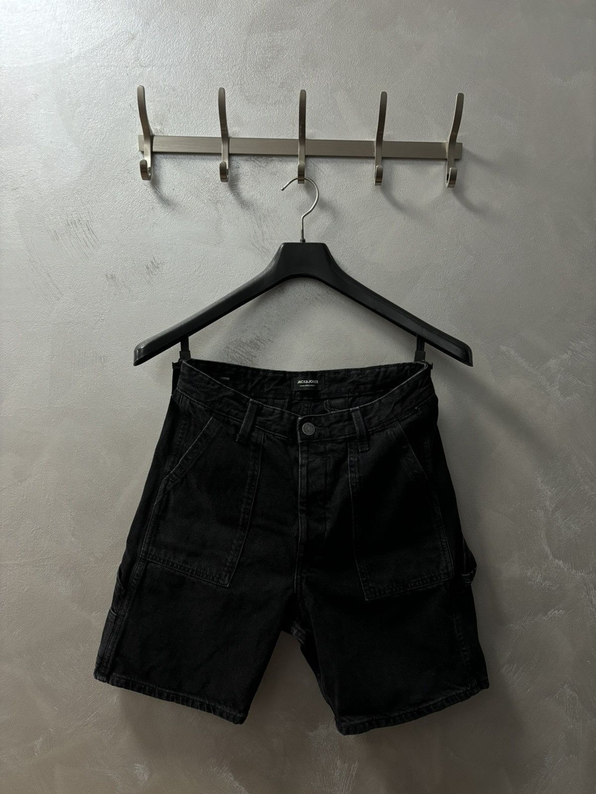Jack & Jones Jack & Jones denim workwear shorts Size US 29 - 1 Thumbnail