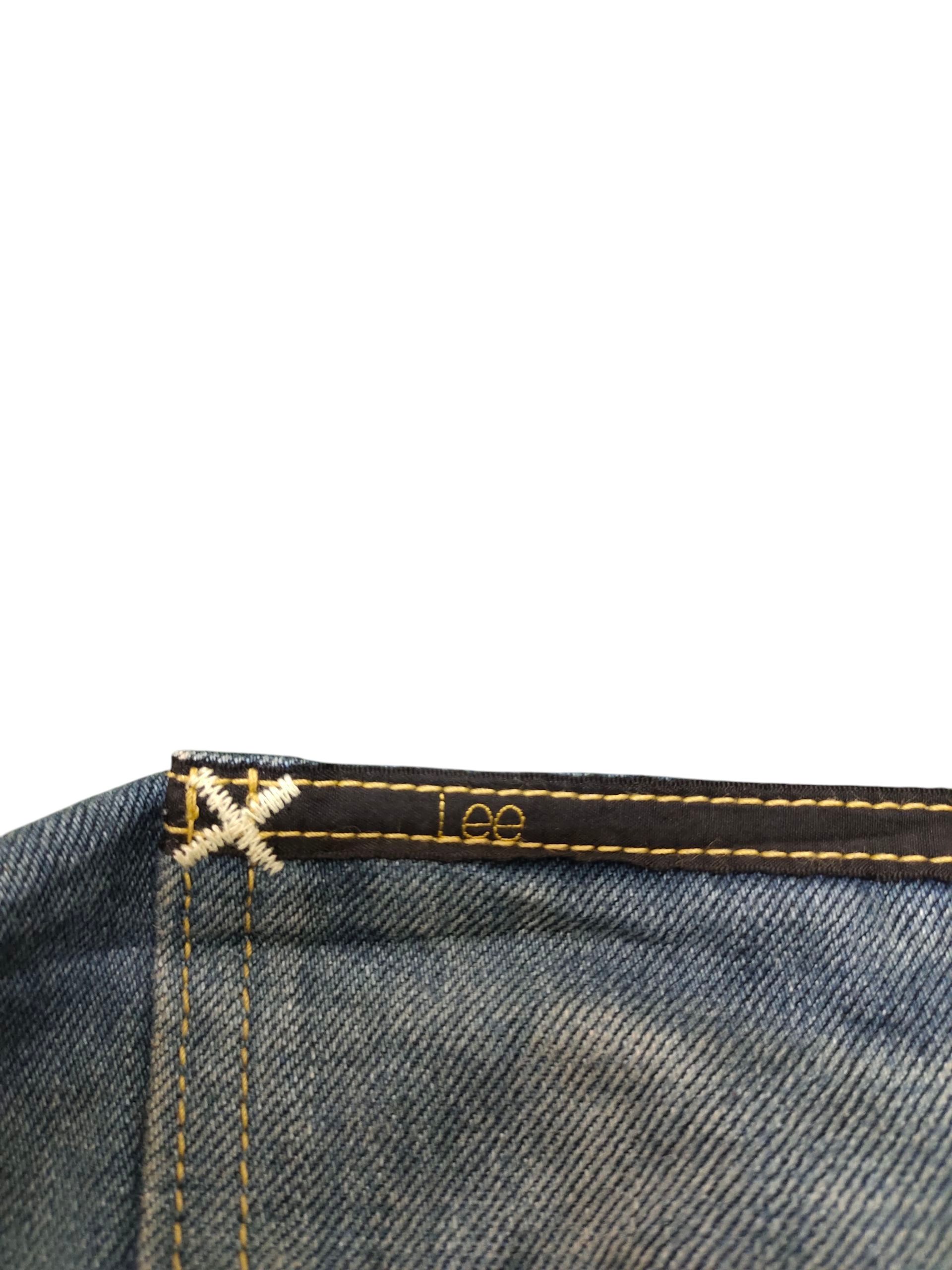 Undercover Lee X Men Melrose Japan Clawmark Faded Denim Jeans Size US 36 / EU 52 - 10 Thumbnail