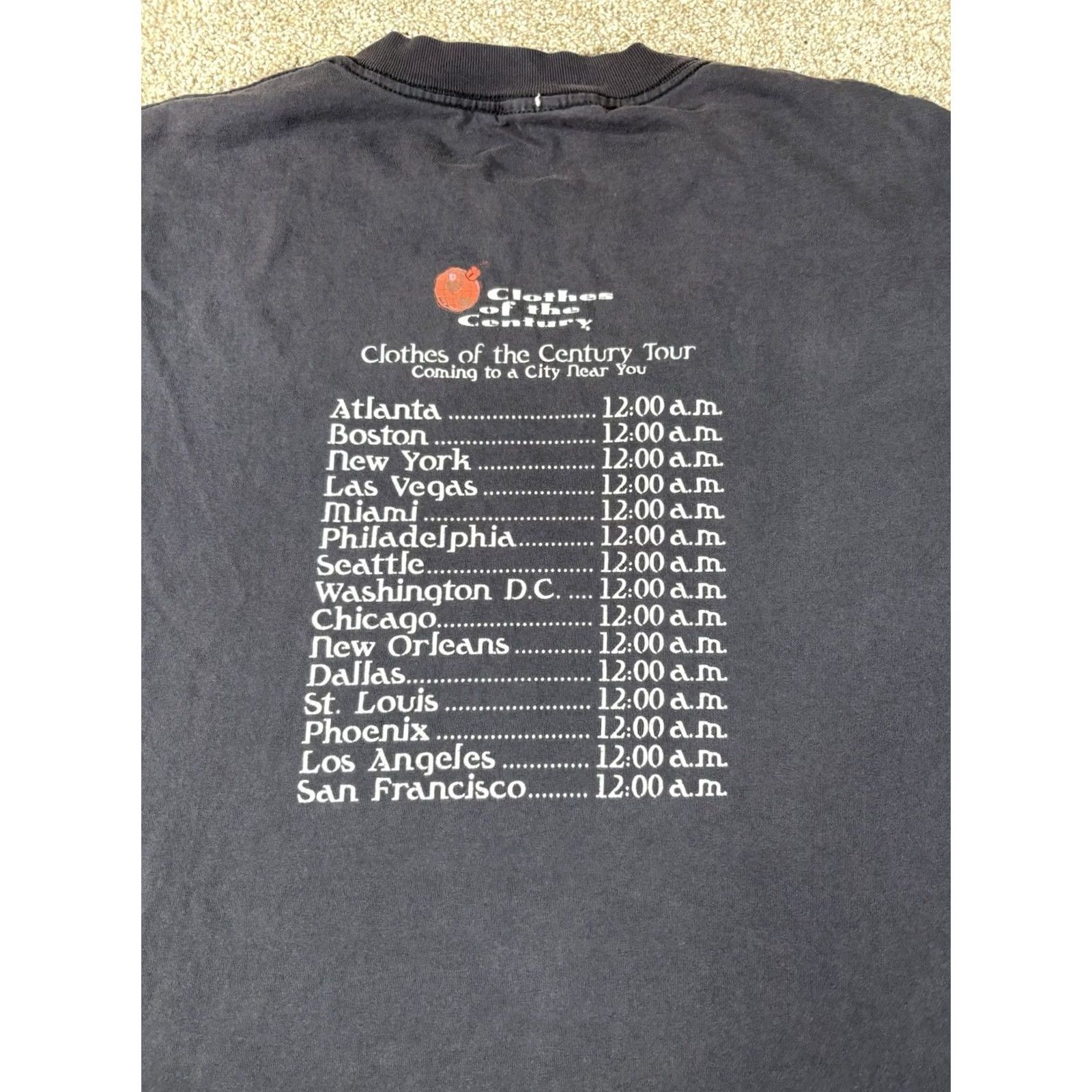 Vintage VINTAGE Kiss Goodbye Band Graphic T-Shirt Black Adult Large Shirt Short Sleeve Crew Neck Mens Womens Unisex Size US L / EU 52-54 / 3 - 6 Thumbnail