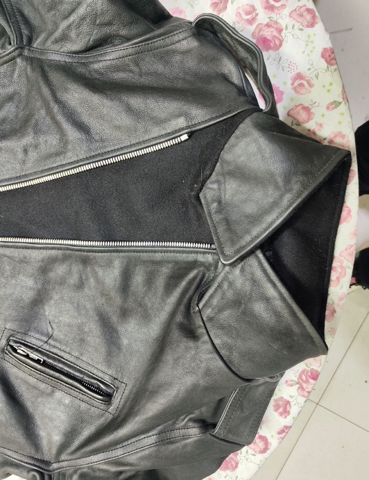 Rick Owens Rick Owens 14fw mainline fur integrated leather jacket Size US S / EU 44-46 / 1 - 6 Thumbnail