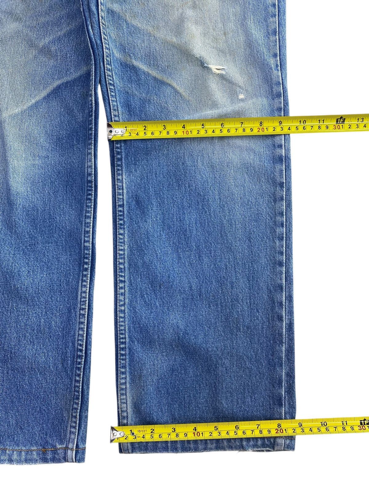 Edwin Y2K Edwin Distressed Style Wide Leg Denim Size US 33 - 8 Thumbnail
