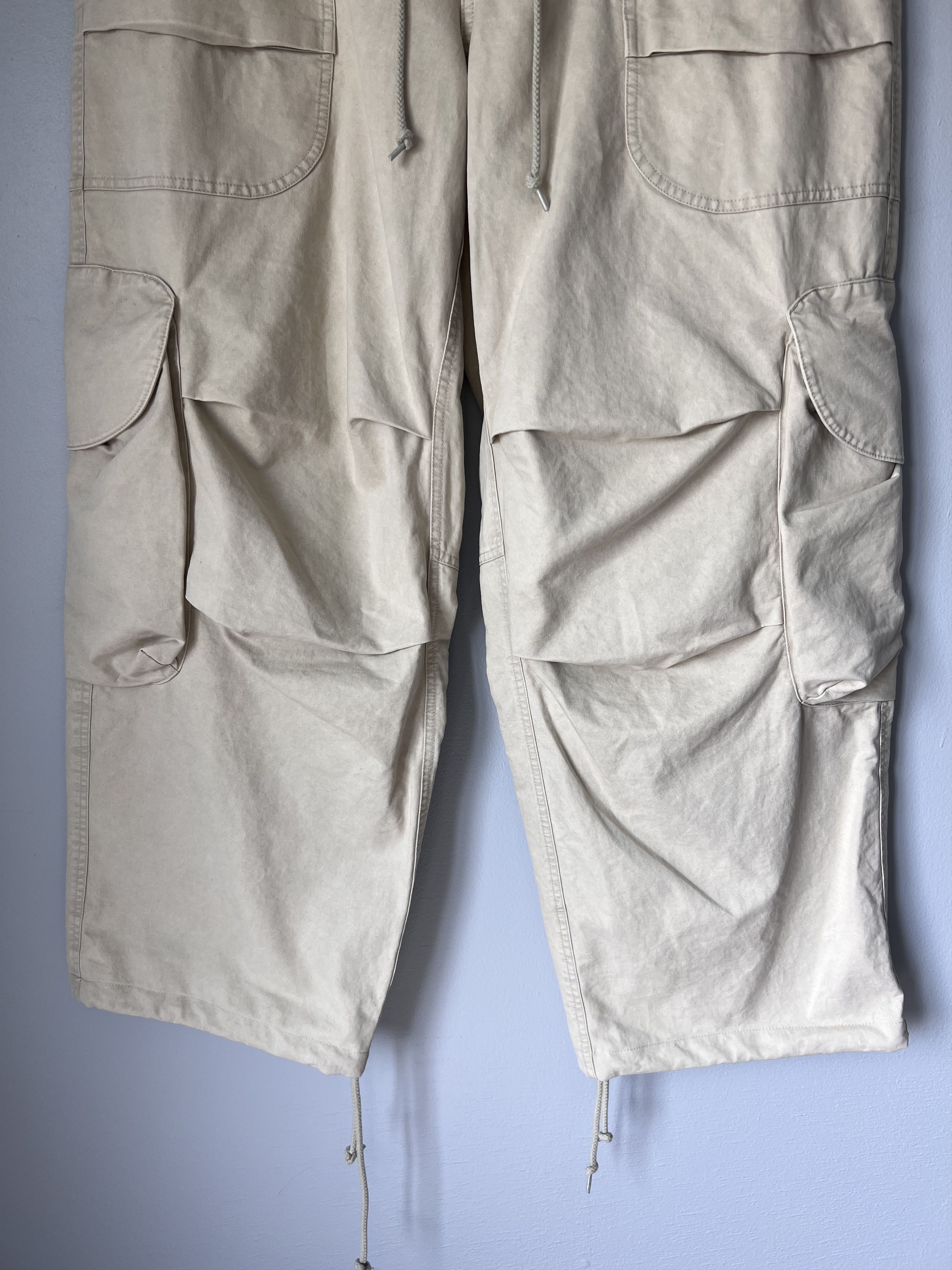 Entire Studios Freight Cargo Pants in Off White