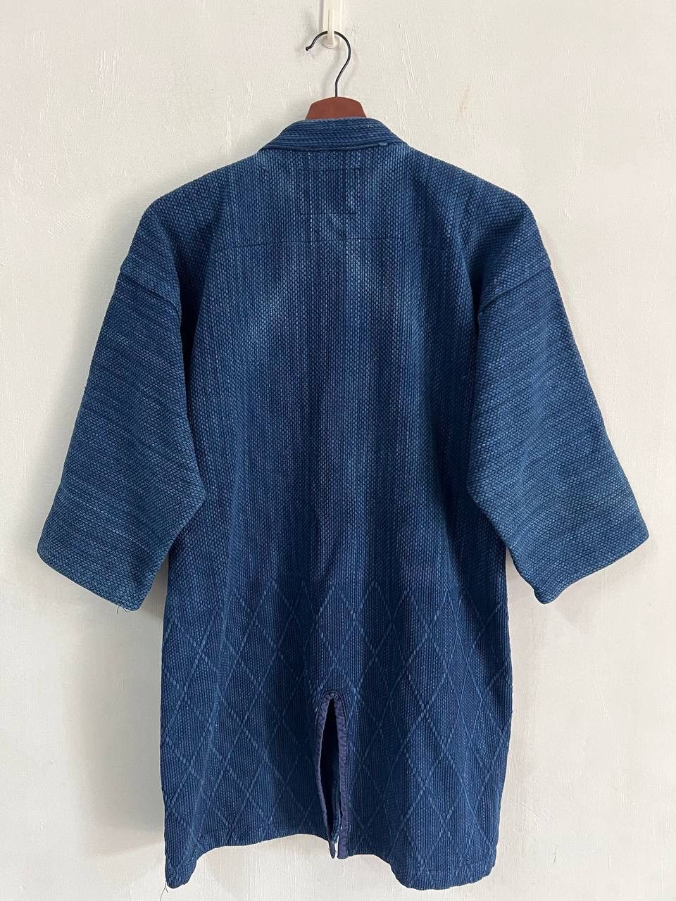Vintage Vintage Kendo Boro Fuji Daruma Dyed Kimono Jacket Size US L / EU 52-54 / 3 - 11 Thumbnail