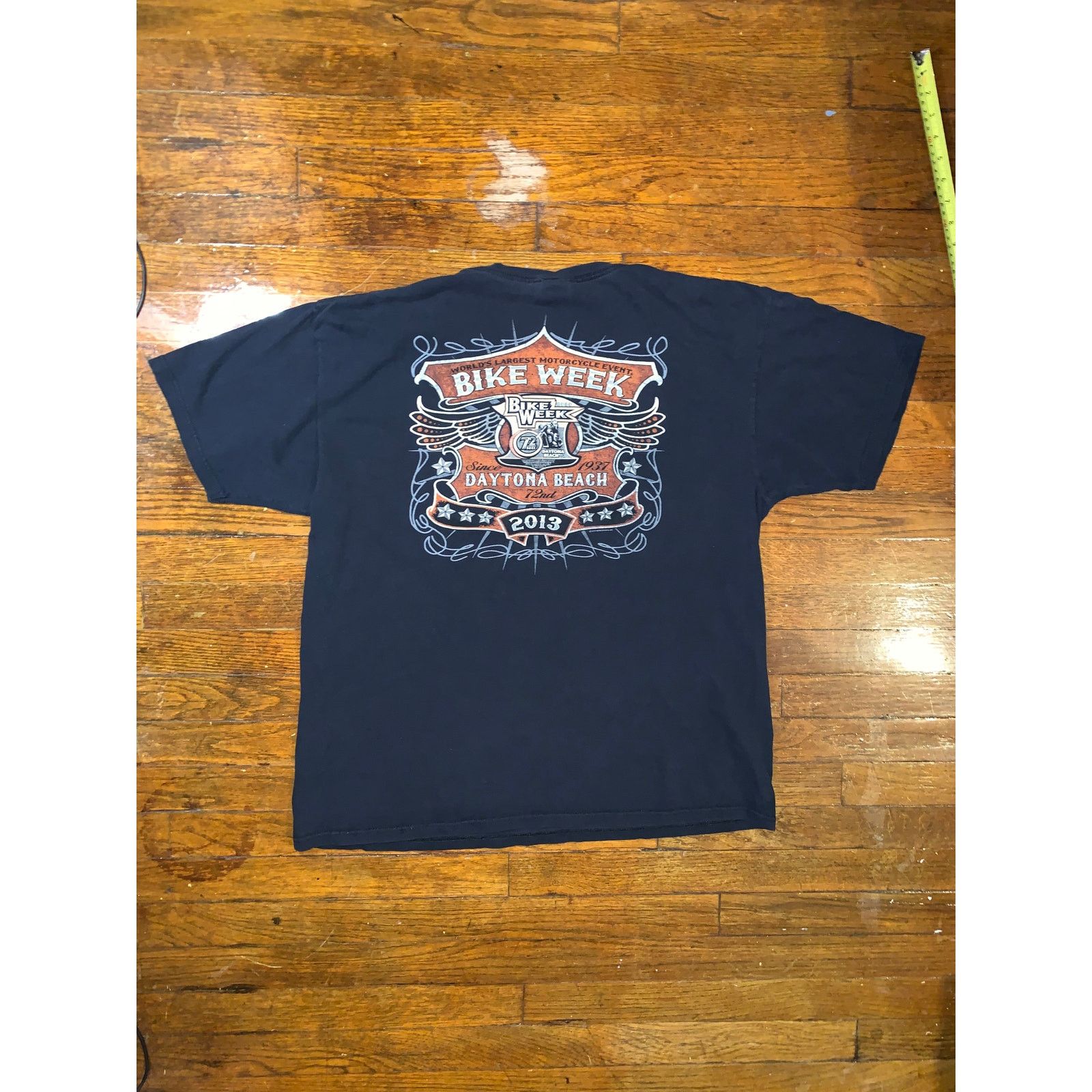 Harley Davidson × Other 2013 Daytona Bike Week T Shirt XL Hot Leathers Black Size US XL / EU 56 / 4 - 2 Thumbnail
