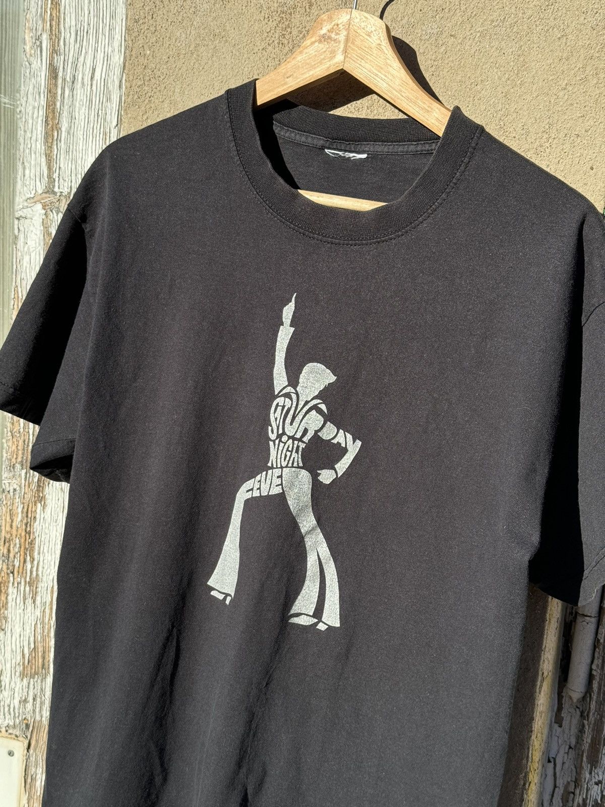 Band Tees × Vintage Vintage John Travolta Saturday Night Fever Washed Tshirt Size US M / EU 48-50 / 2 - 2 Thumbnail